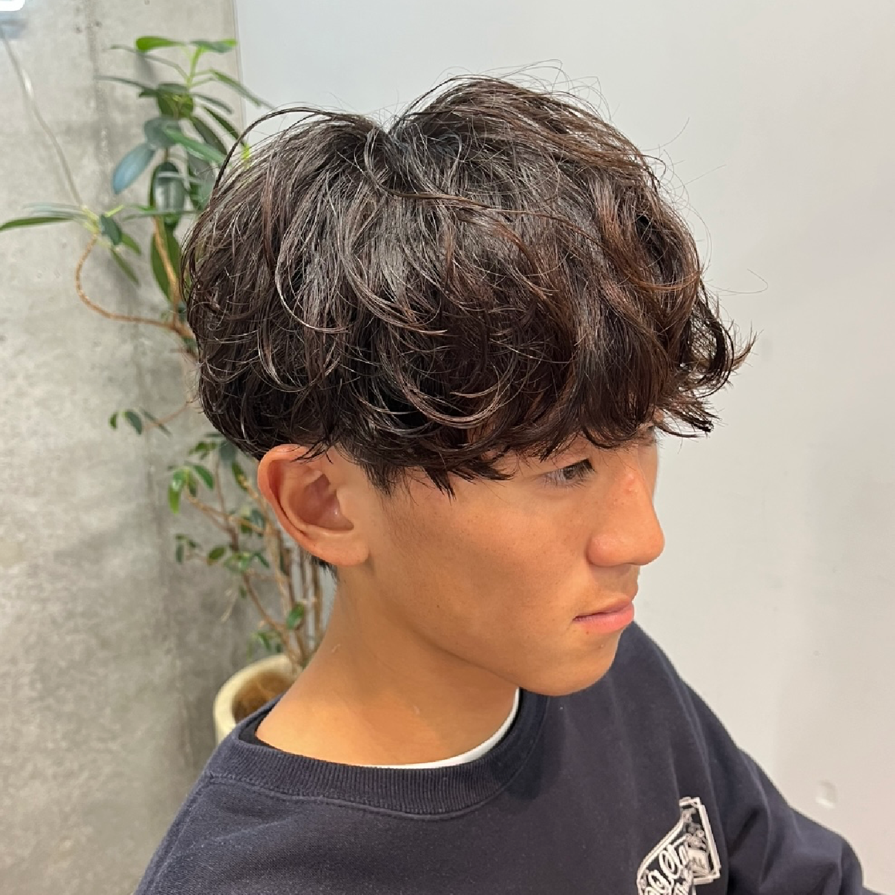 [新規限定] メンズカット+シャドウパーマ
