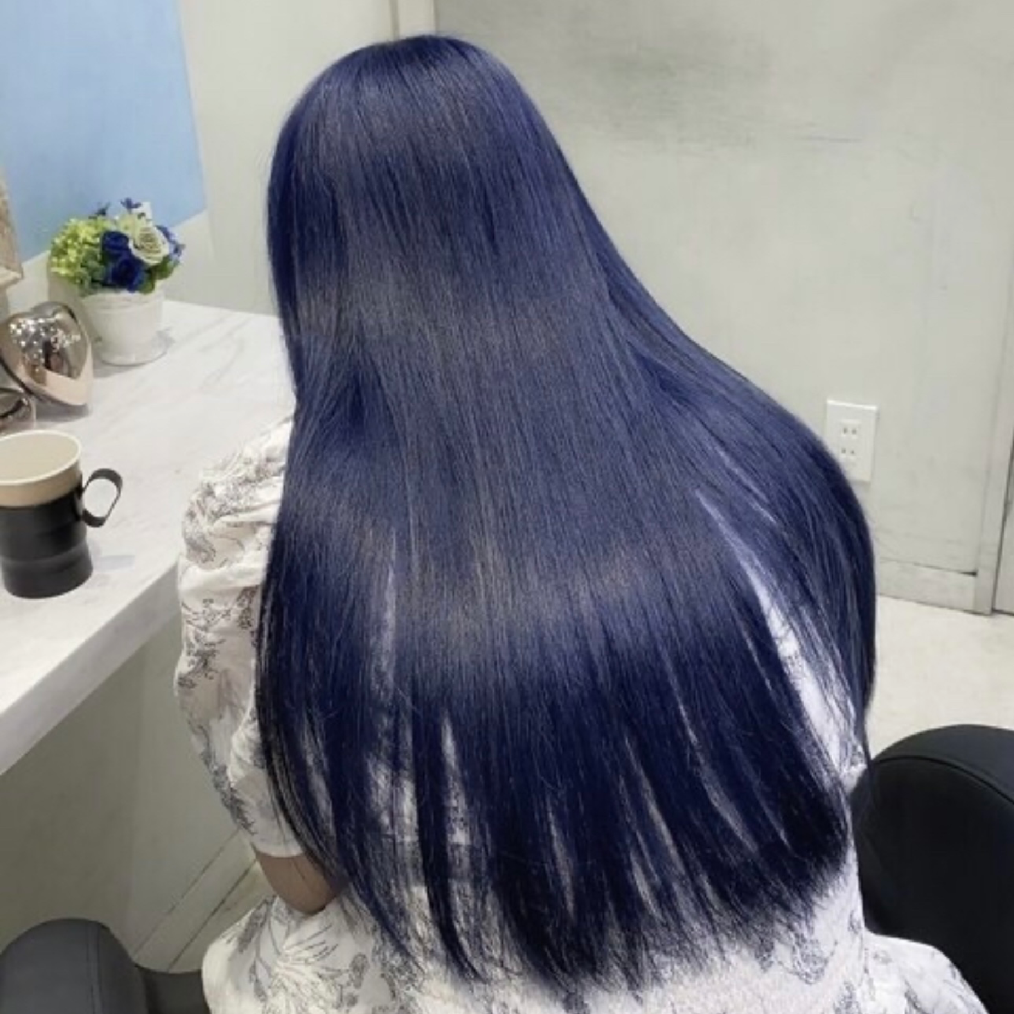 【ブルー/ラベンダー】ブリーチダブルカラー＋トリートメントメント