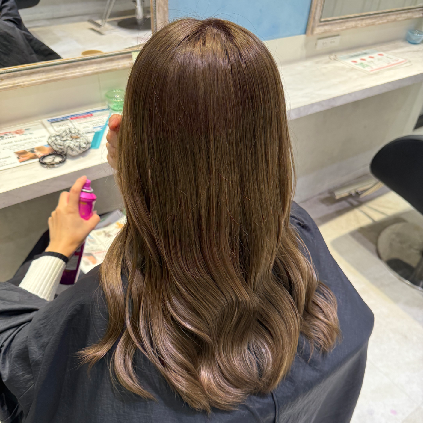 🌷.*前髪カットあり🌷.*リタッチ＋カラー＋トリートメント