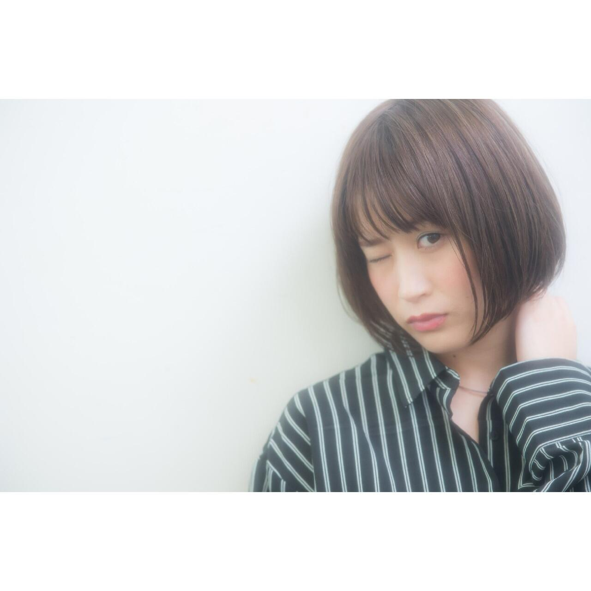 全体ツヤ髪ストレート＋シャンプーブロー付き