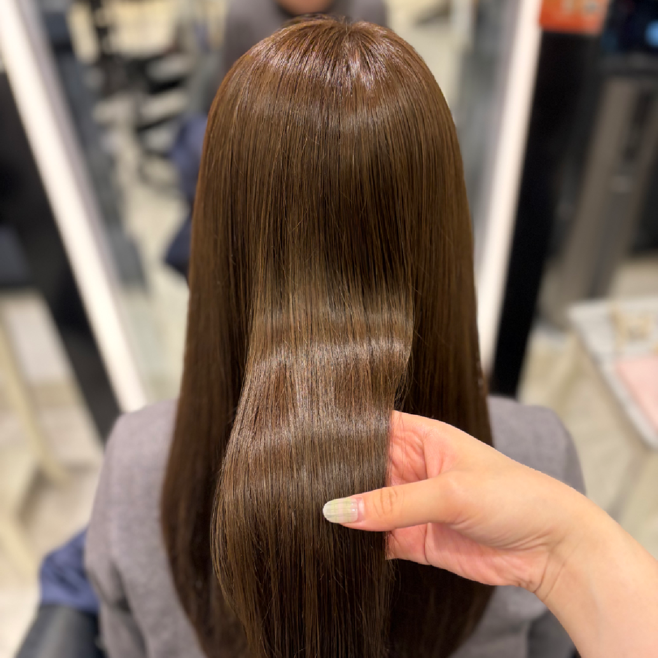 【完璧髪質改善メニュー】ストレートパーマ×内部補修トリートメント
