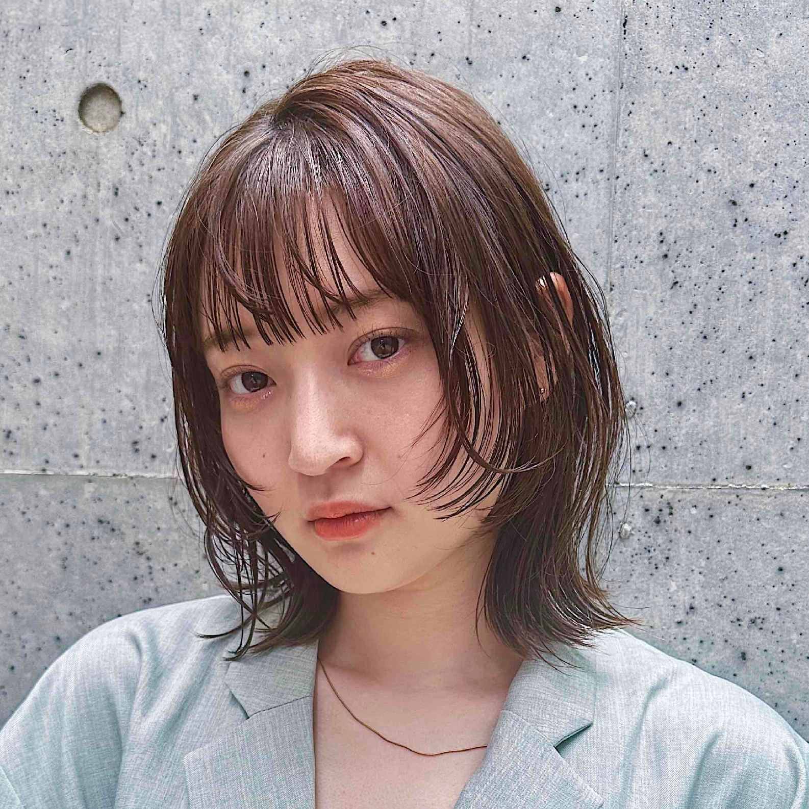 【艶カラー×やわらか質感】カット+カラー+ハホニコトリートメント