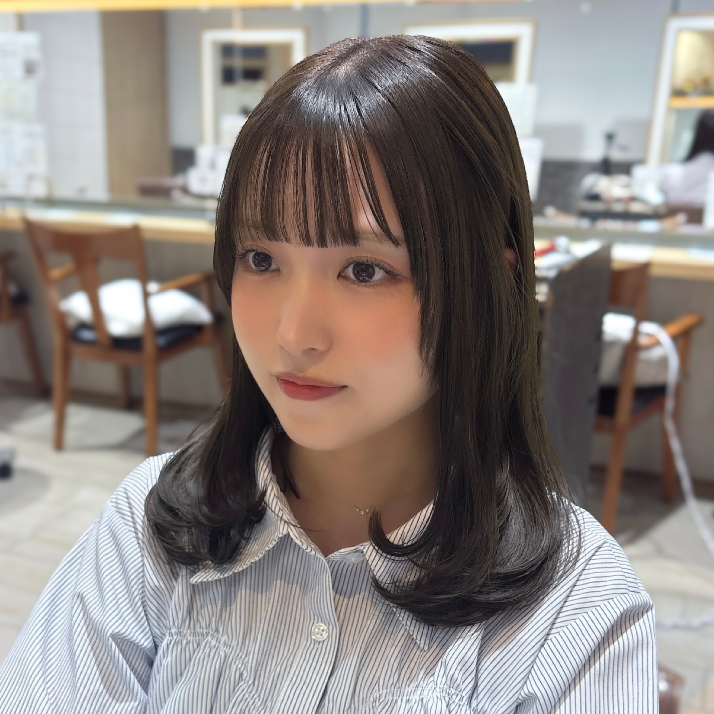【アイドル前髪作ります✂️🎀】前髪カット＋ポイント縮毛矯正
