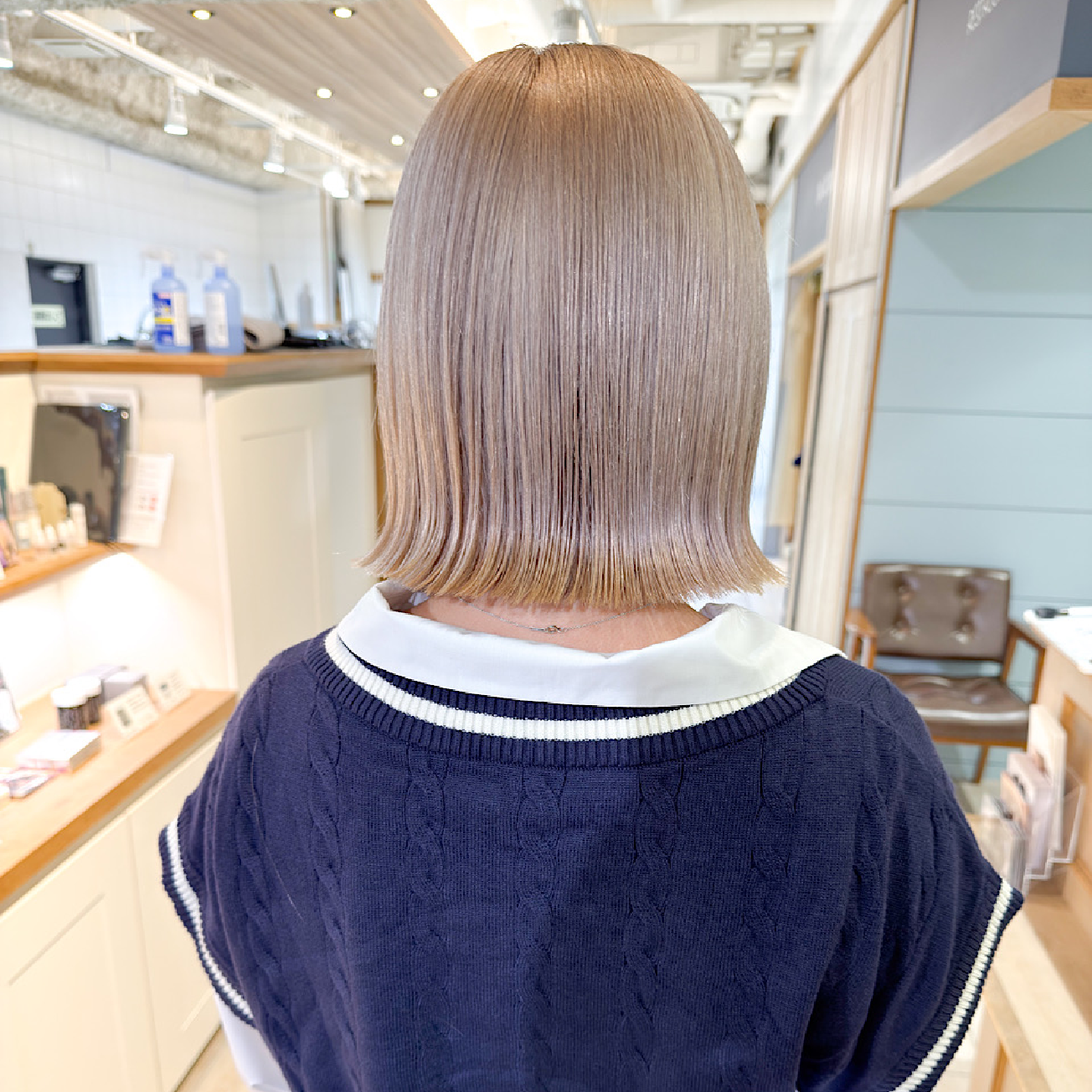 💛ケアブリーチ１回込み💛ダブルカラー+ラメラメトリートメント✨