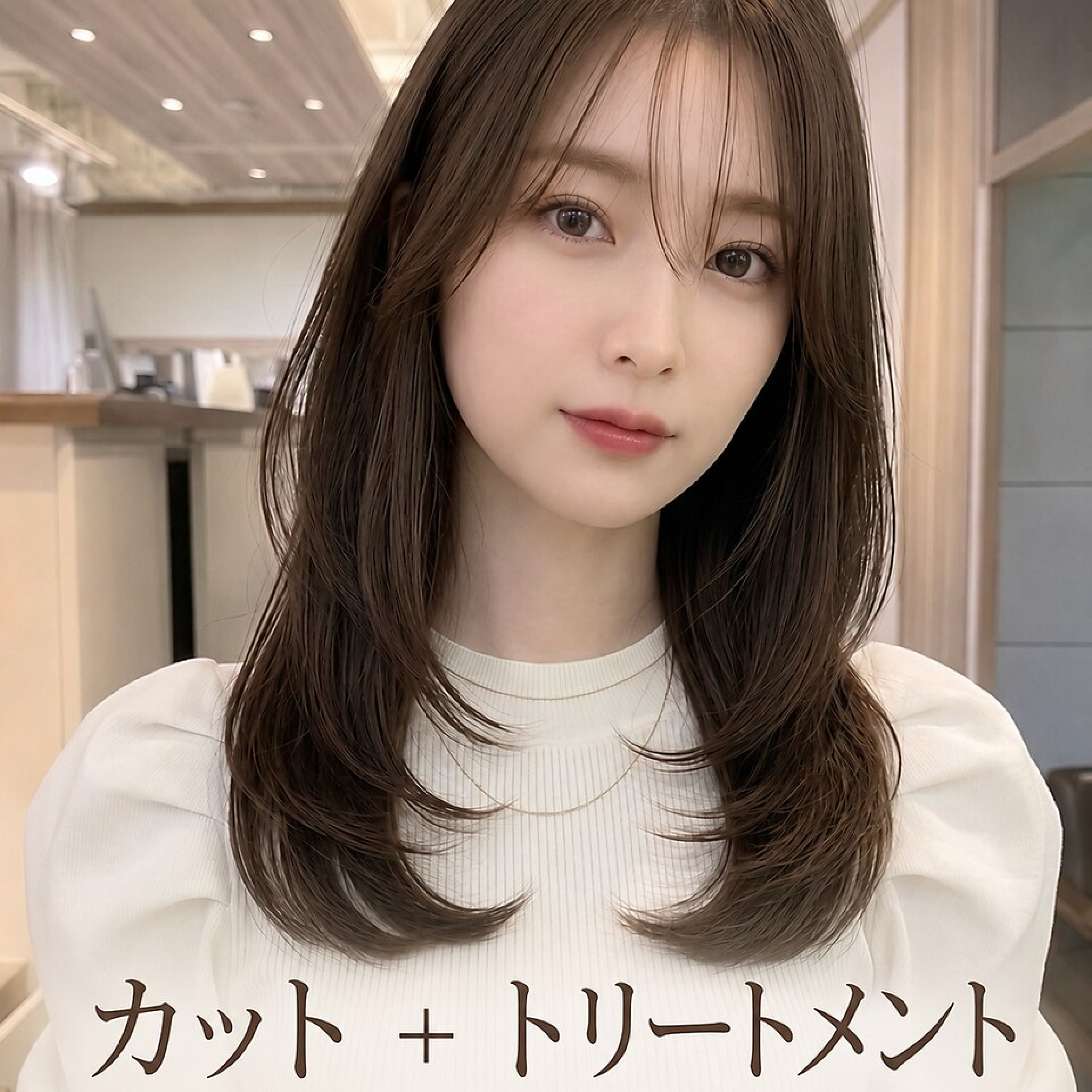 【1日5名様限定☆】似合わせカット+ラメラメトリートメント
