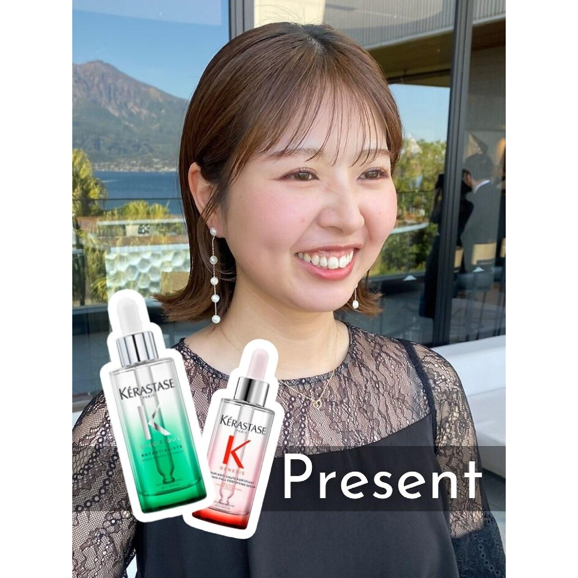 カラー+ケラスターゼの頭皮用美容液プレゼント♪　￥9,500→￥6,900