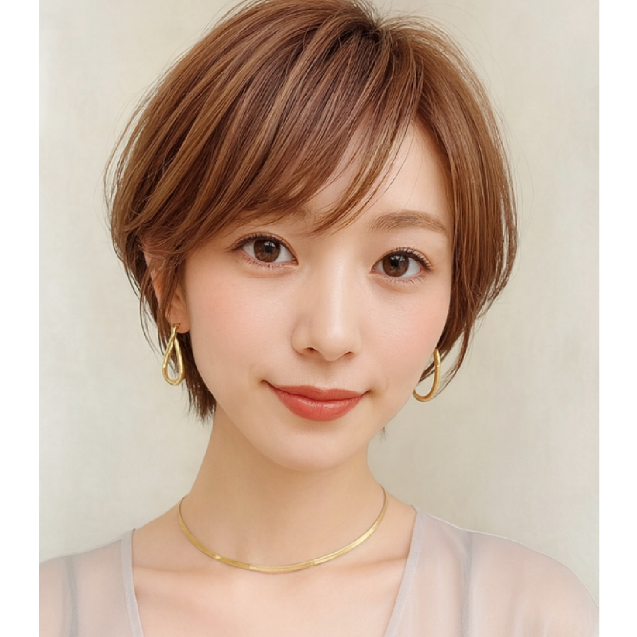 【ブリーチなし】　大人の白髪活かしカラー＋カット＋３STEP TR