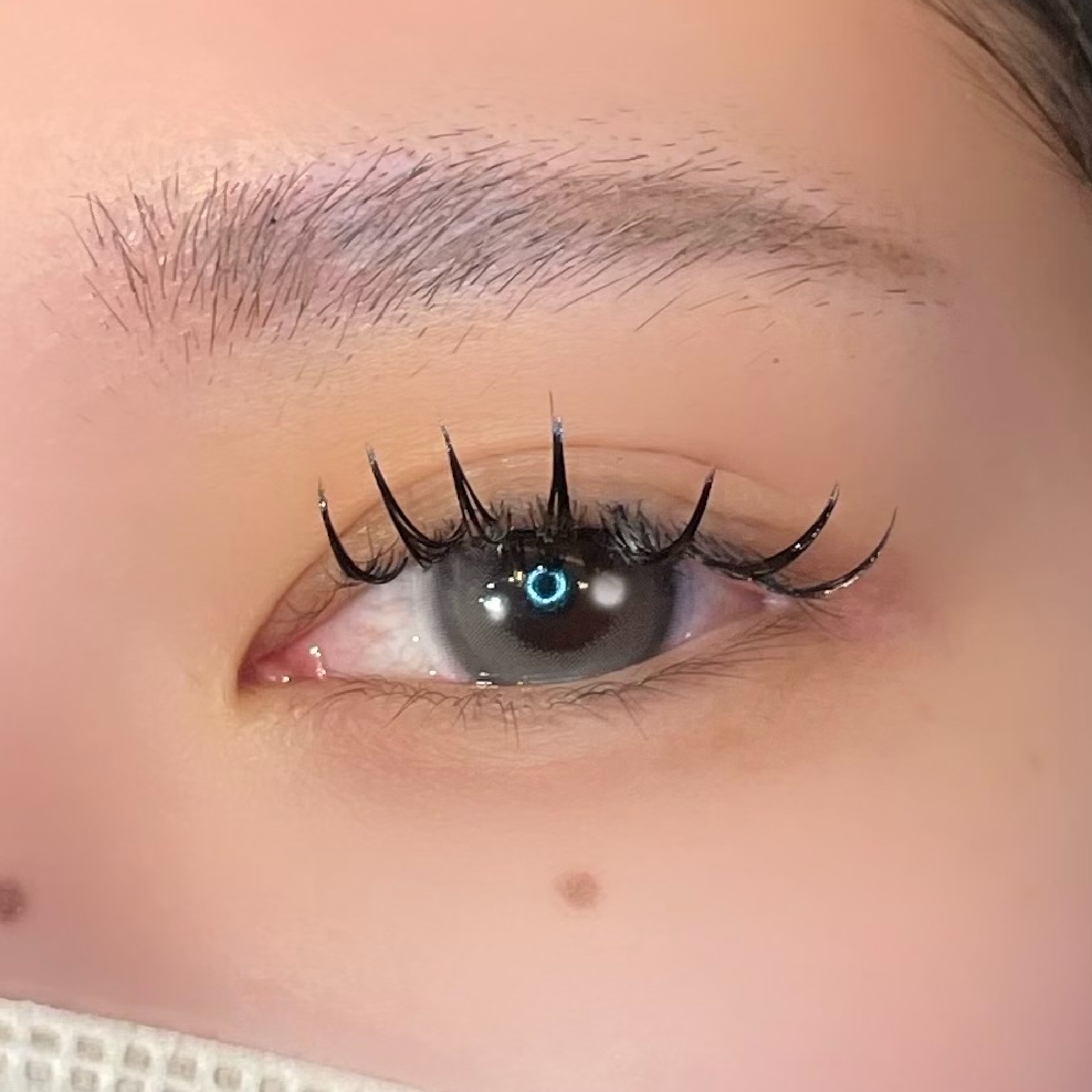 【華やかeyeに】フラットラッシュエクステ120本