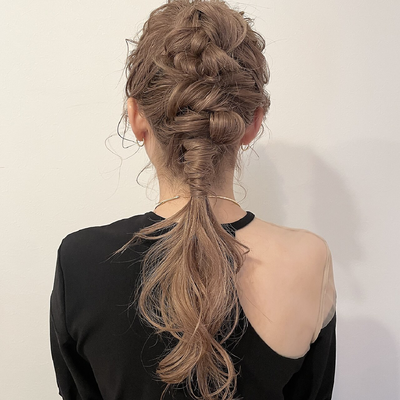 結婚式お呼ばれヘアセット