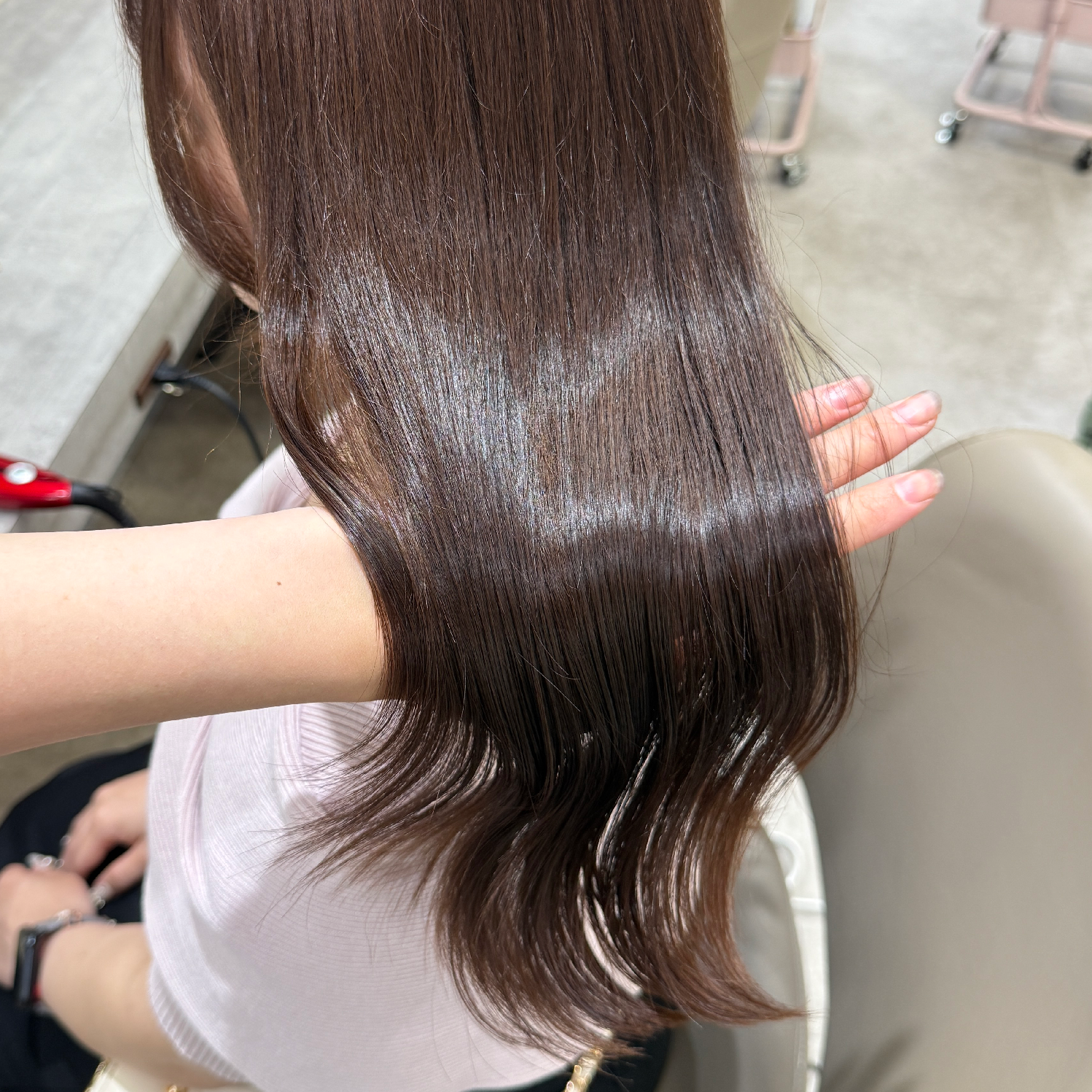 透明感カラー＋資生堂サブリミックトリートメント🧖‍♀️✨️