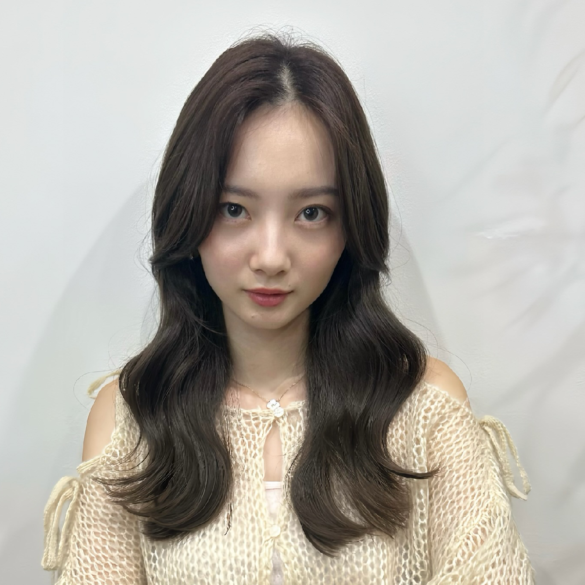 【オルチャンヘアに】小顔カット＋韓国風パーマ＋髪質改善