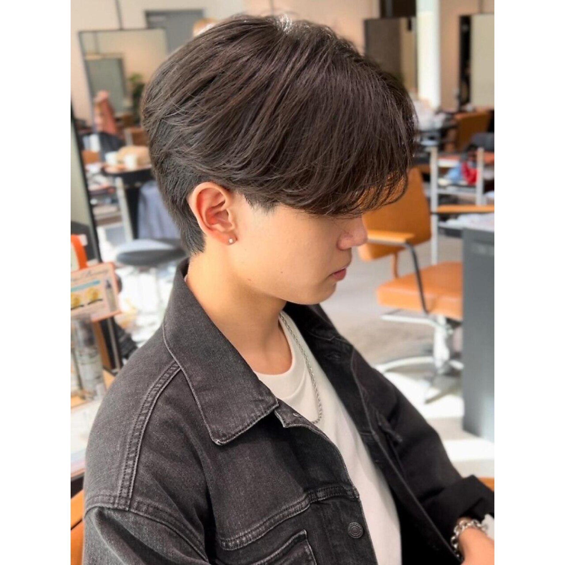 汗＆湿気対策に◎メンズカット＋縮毛矯正  ￥9900