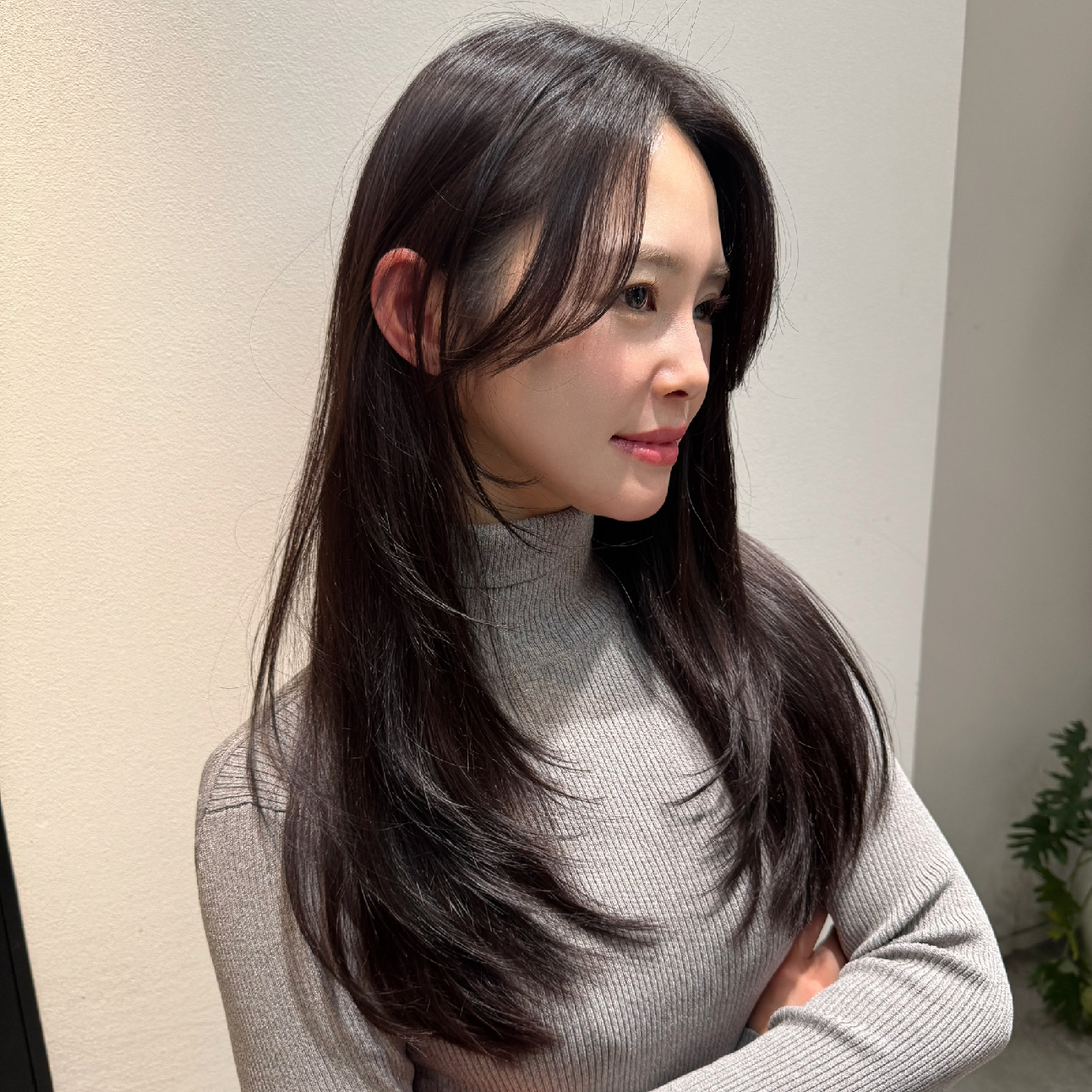 【平日限定】☆10月限定☆カット+透明感カラー+トリートメント ￥9900