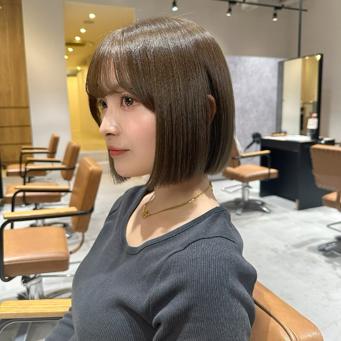ダメージレス髪質改善ストレート♪(縮毛矯正)