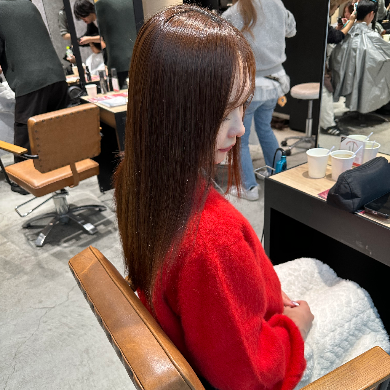 巻ける髪質改善ストレート♪(縮毛矯正)