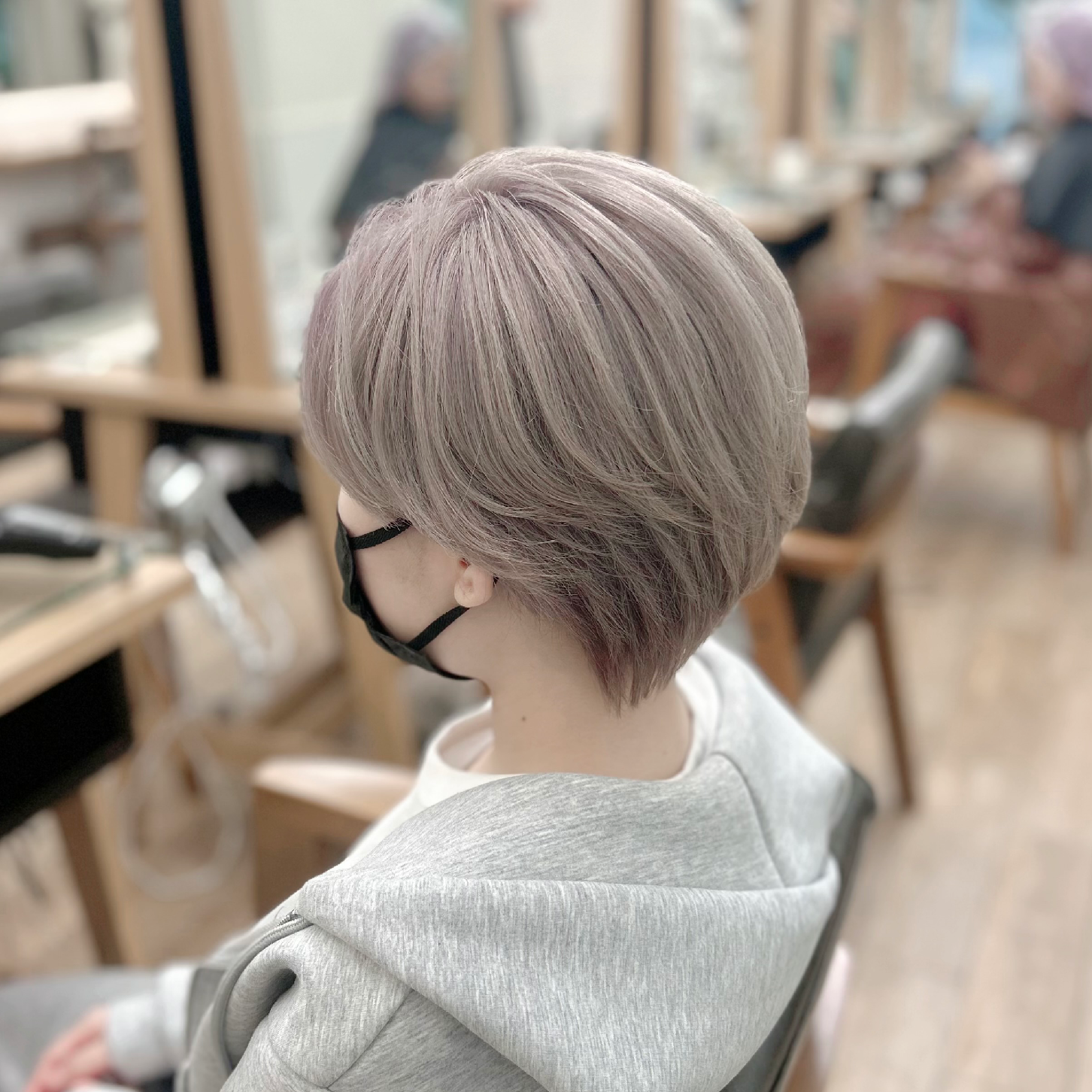2ケアブリーチ×カラー×4stepトリートメント