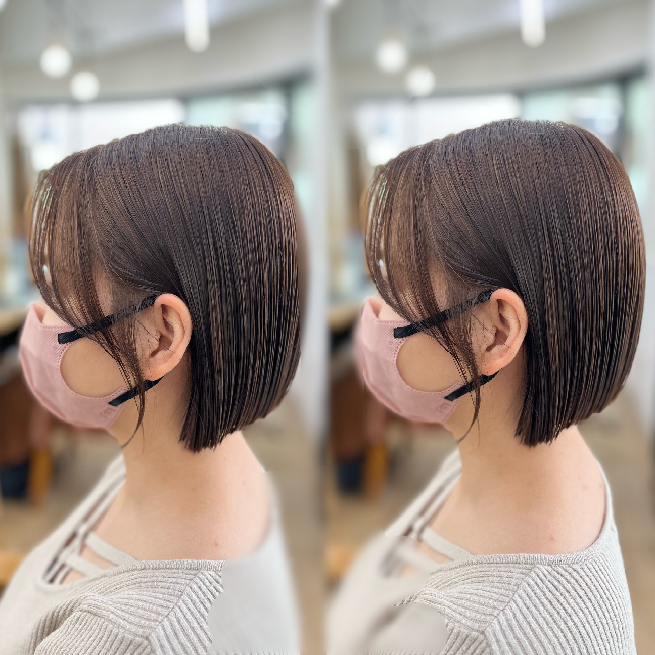 【🫧うる艶透明感🫧】カット＋うる艶透明感カラー＋4stepトリートメント🌿