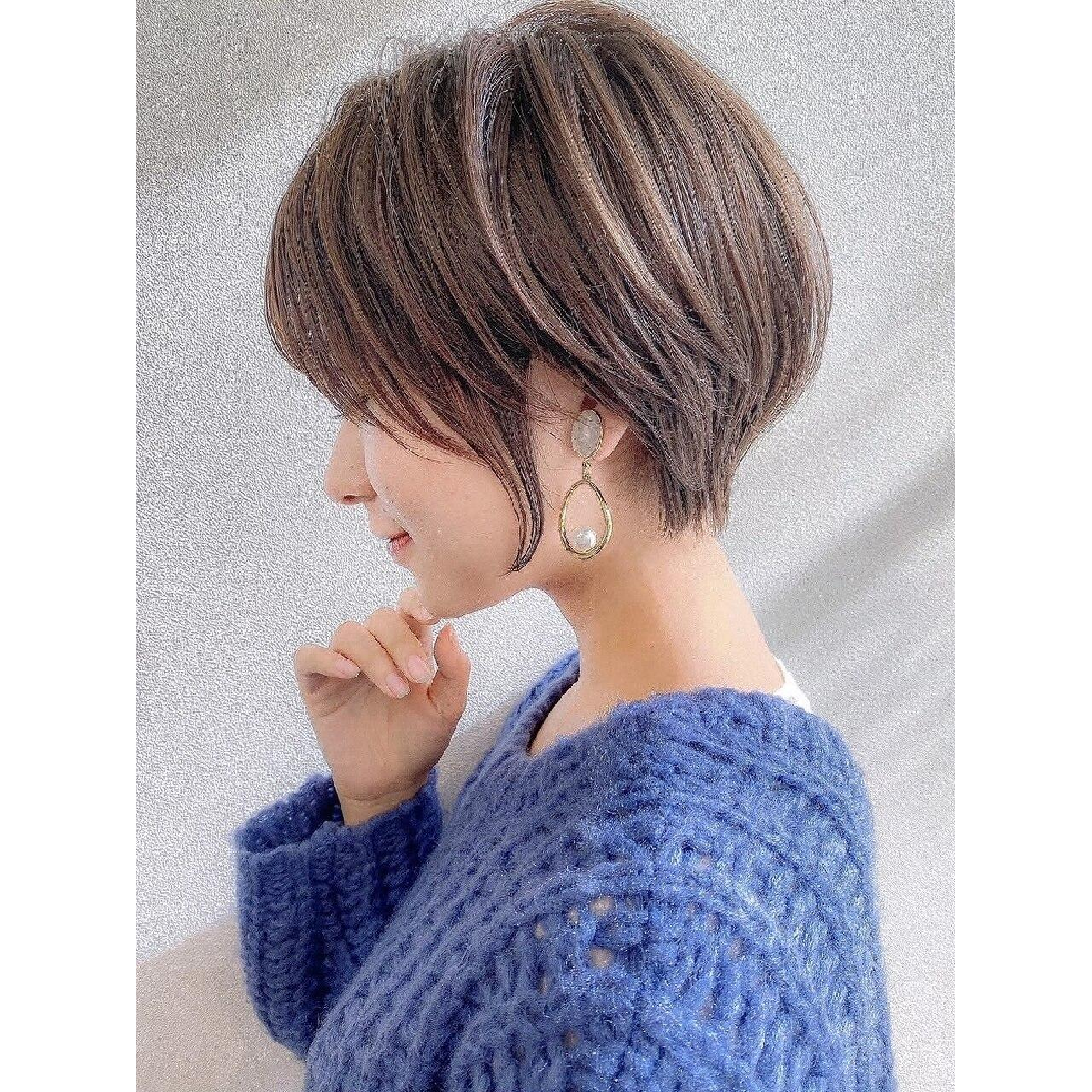 カット+白髪ぼかしハイライトカラー￥20350→ ￥16500[自由が丘駅]