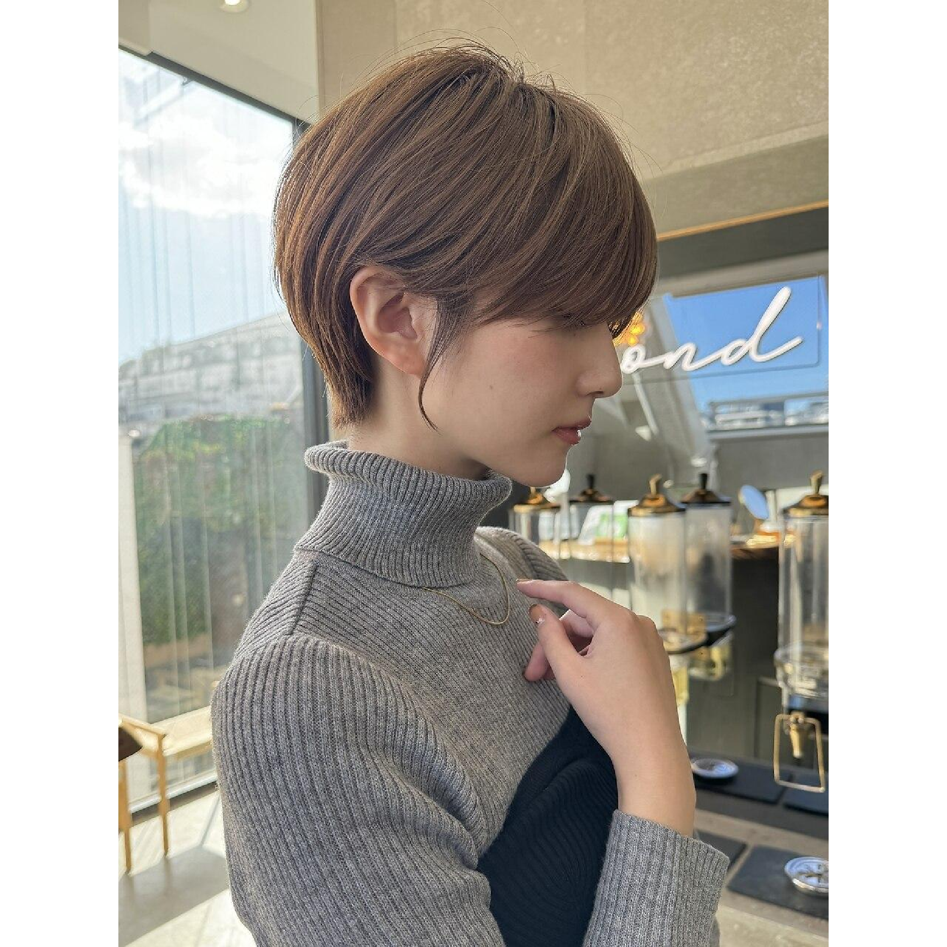 【石川指名限定】地毛風ストレート＋似合わせカット＋高保湿トリートメント