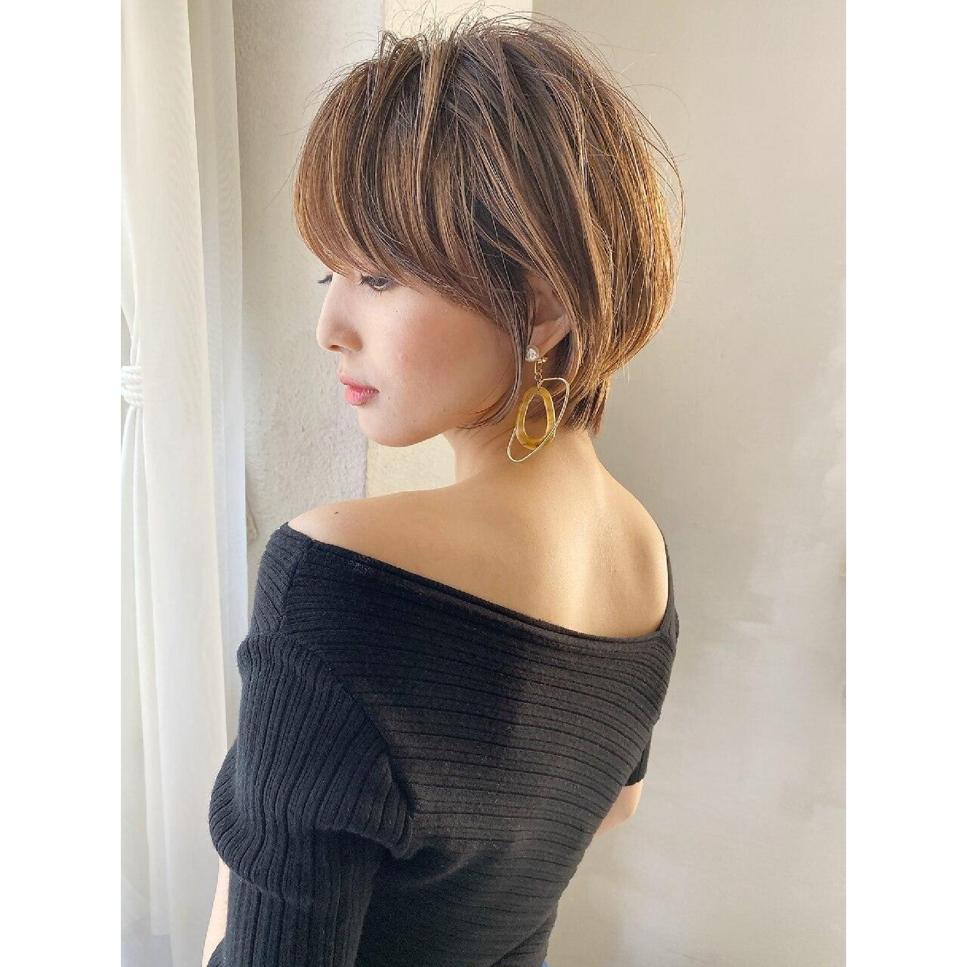 【津賀指名限定】大人美人ショートカット＋髪質改善TOKIOトリートメント