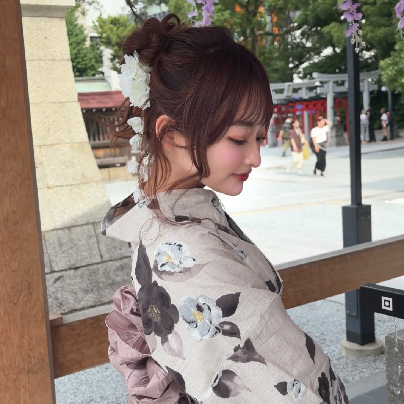 【浴衣着付け＋ヘアセット】夏祭り・イベントに♪ ※8/3 15はお電話のみ受付