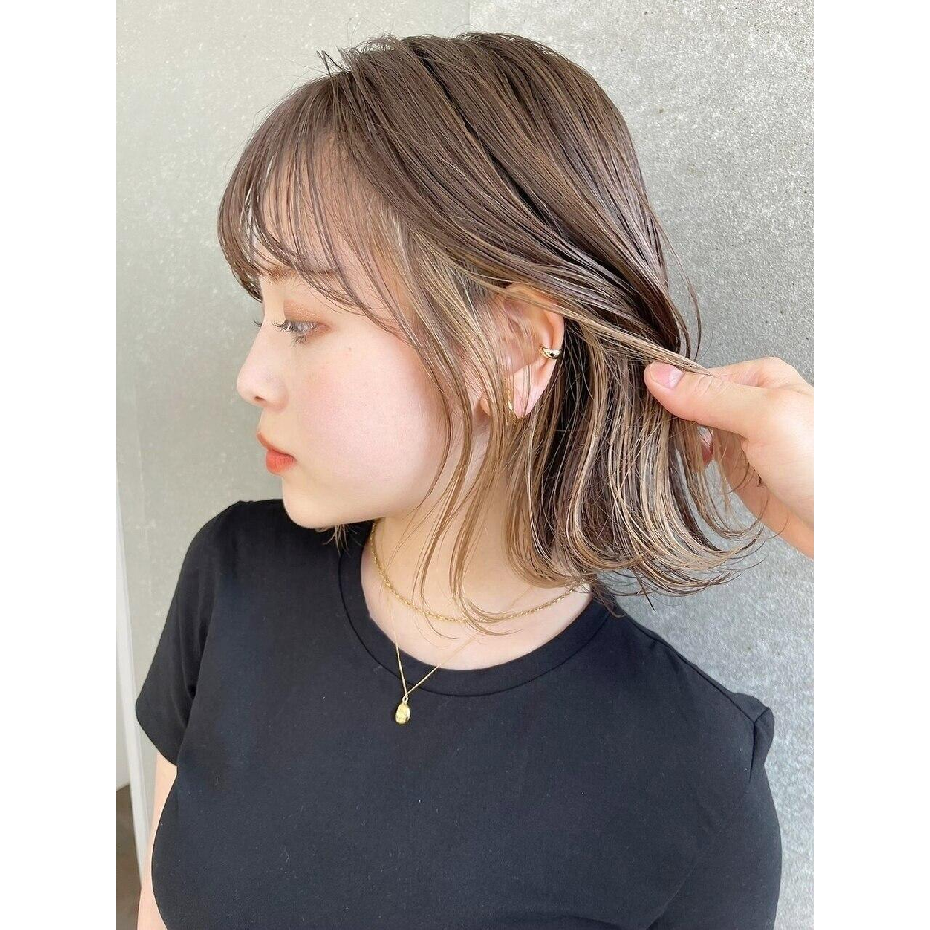 【予約殺到中】カット+インナーカラー＋髪質改善クイックトリートメント