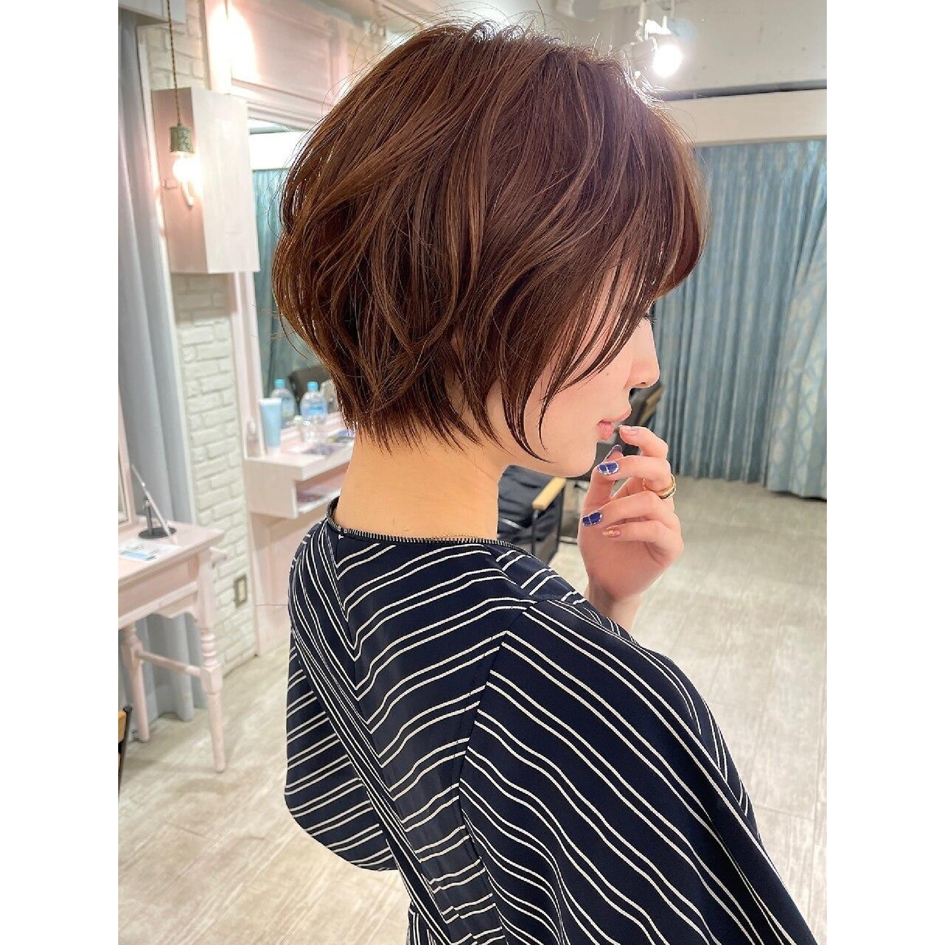 カット＋フルカラー＋柔らかパーマ￥15800 （天神大名/韓国ヘア/韓国）