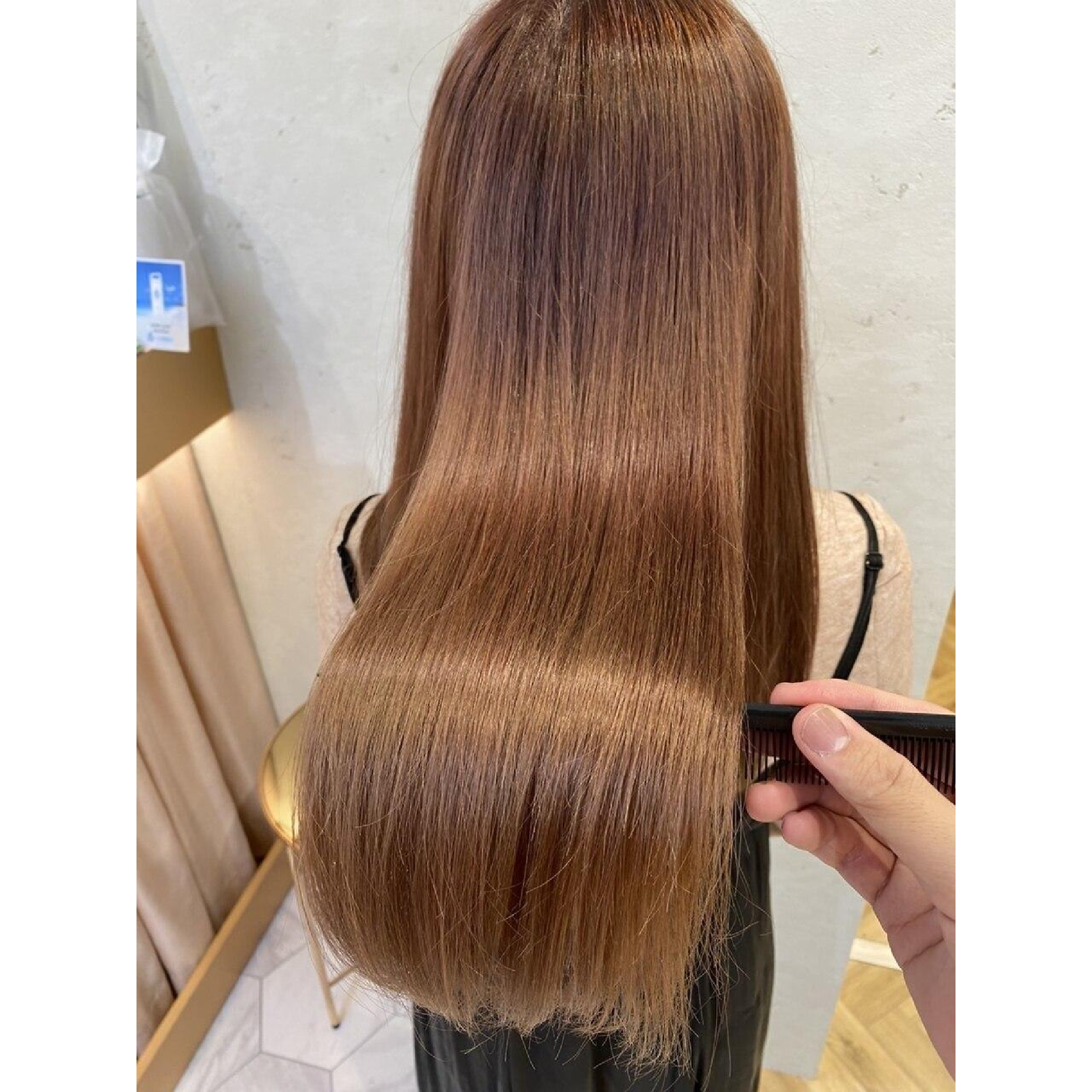 毛髪の癖悩み解消!【美髪縮毛矯正】+カット+クイックトリートメント