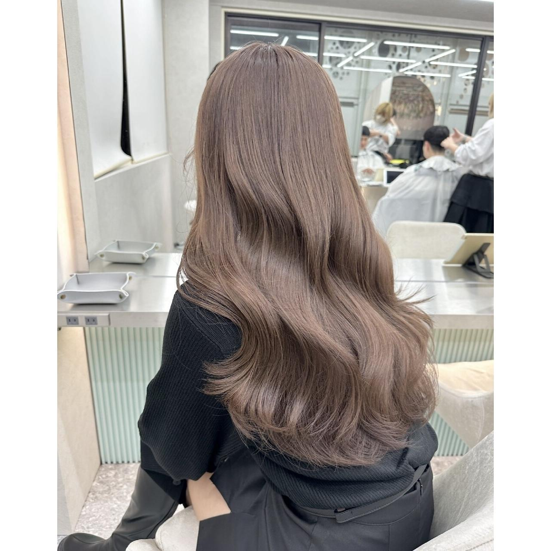 【お出かけ前におすすめ◎】韓国風コテ巻き仕上げヘアセット/熊本