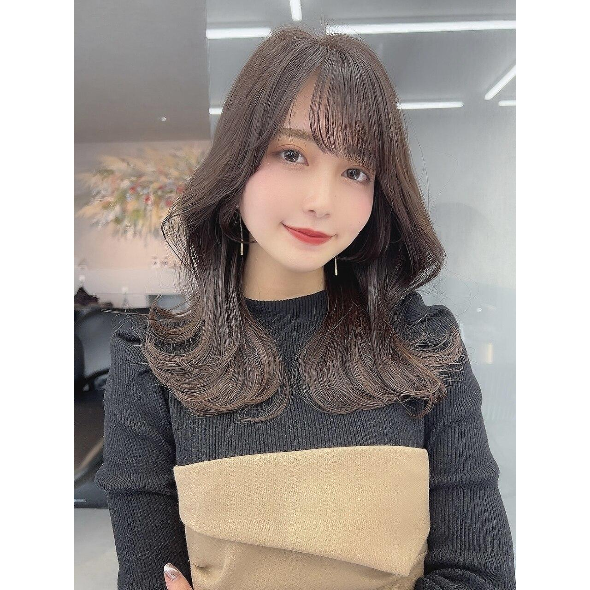 【松本茂限定】韓国風小顔レイヤーカット+高級トリートメント