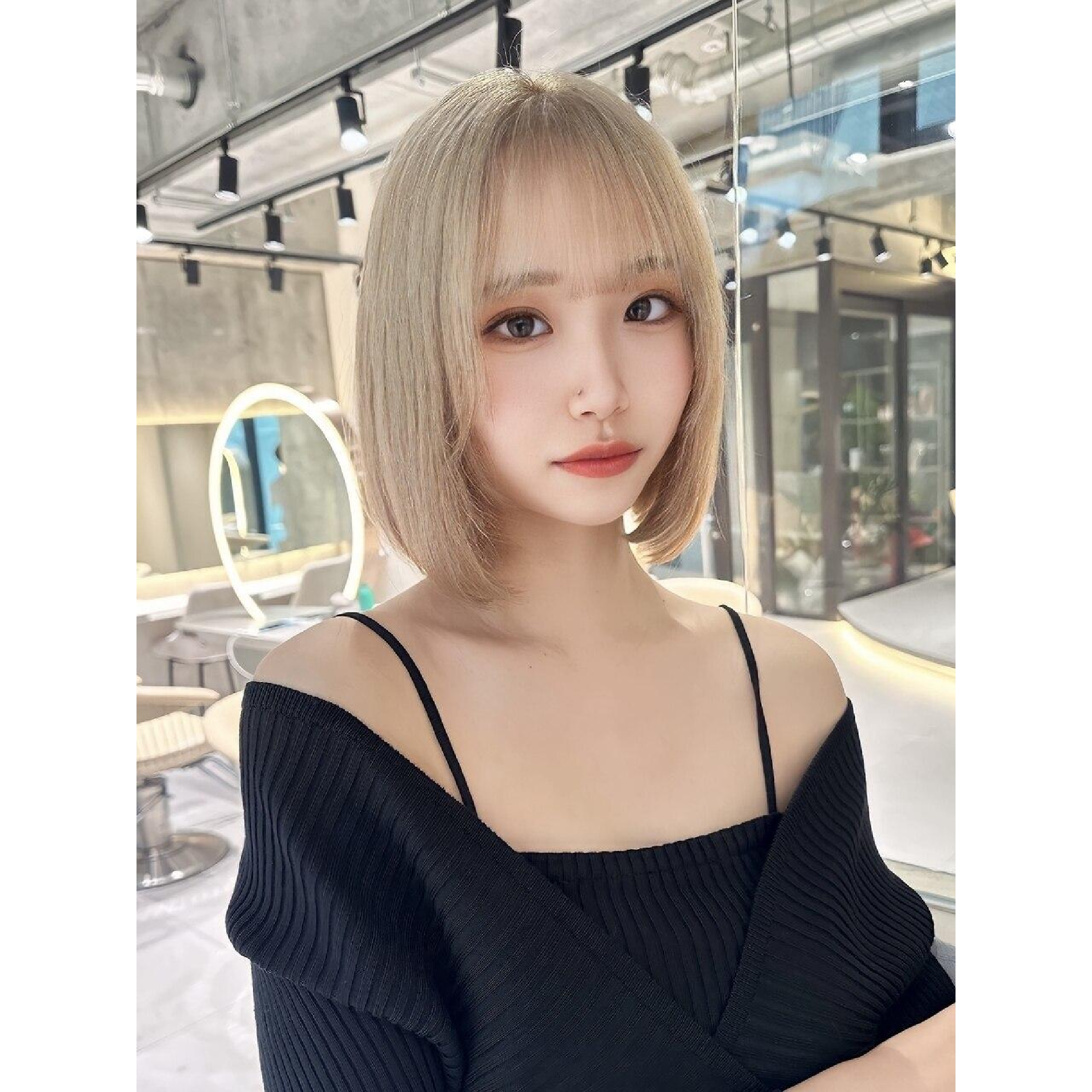 【平日限定】カット+ダブルカラー+クイックトリートメント￥15980/髪質改善