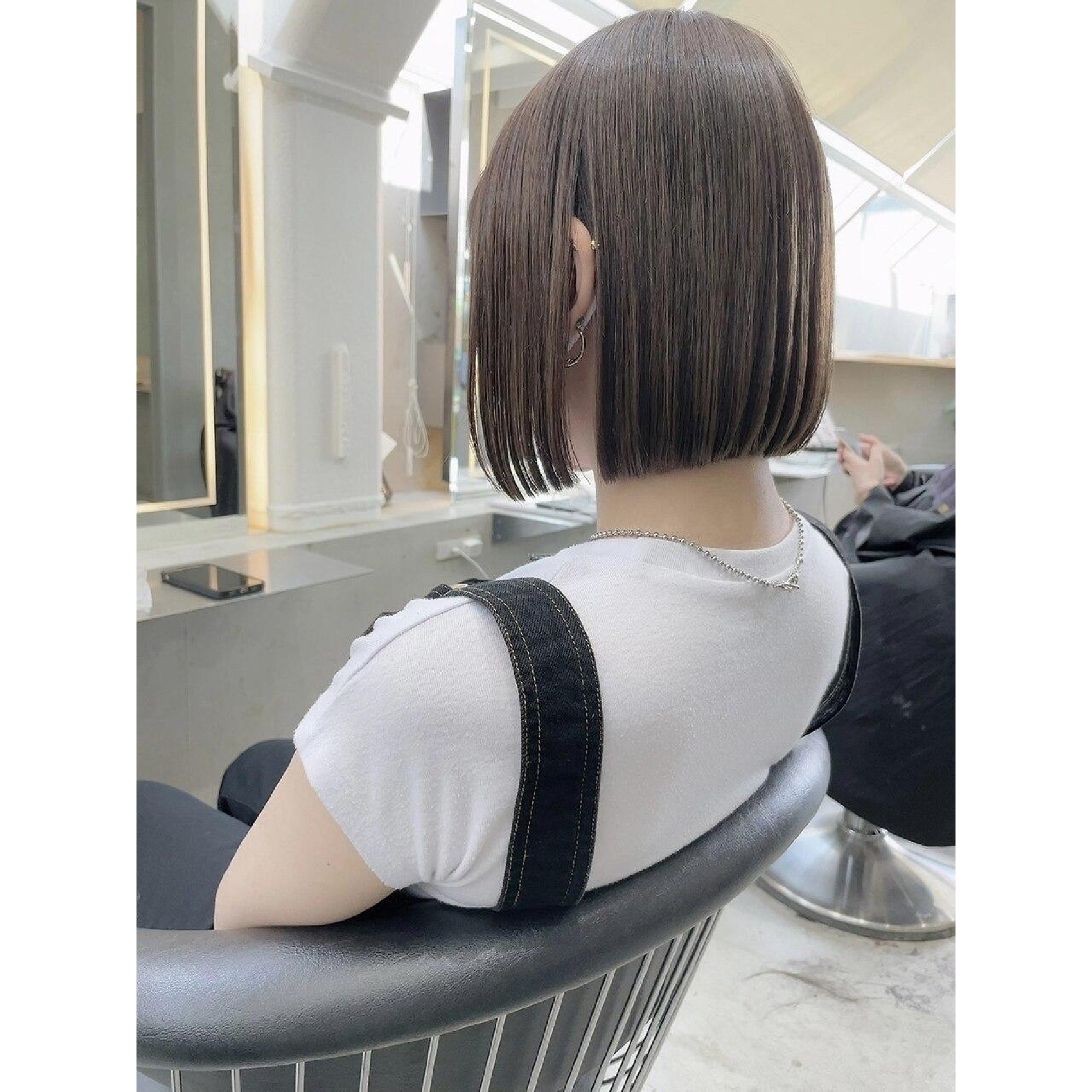 【木元指名限定】カット+地毛風縮毛矯正+髪質改善トリートメント