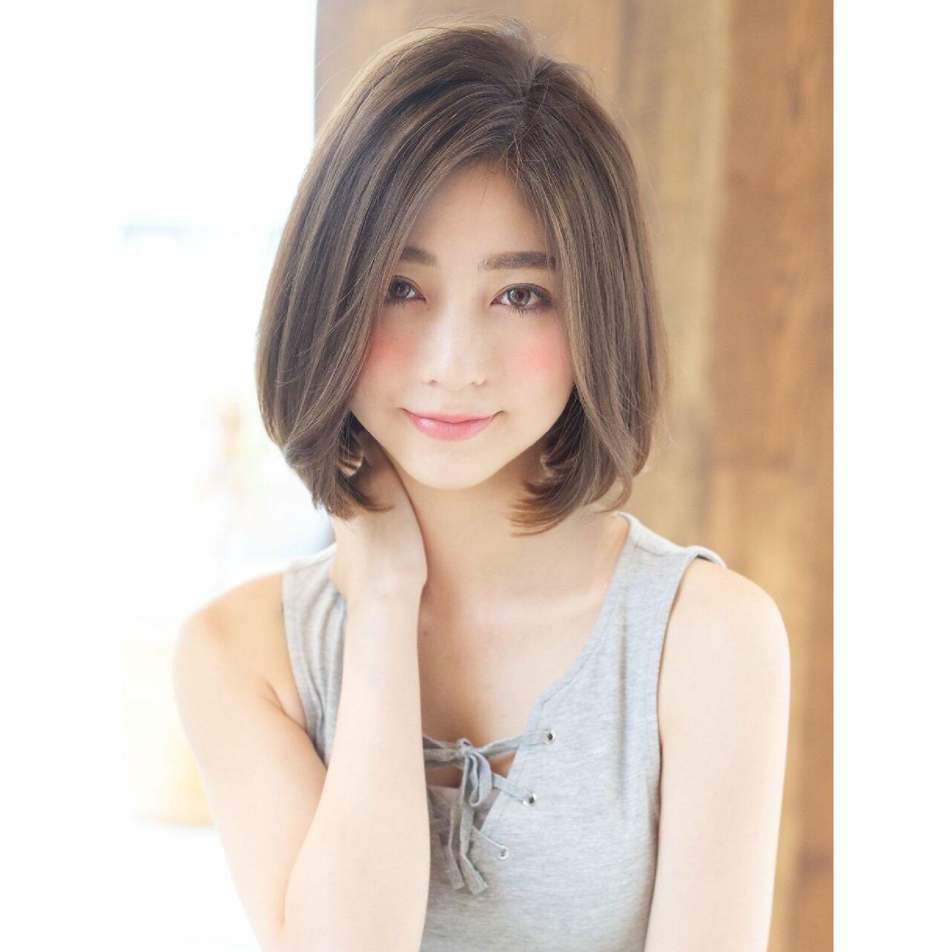 カット＋前髪やわらか縮毛矯正＋クイックトリートメント　(小倉/縮毛矯正)