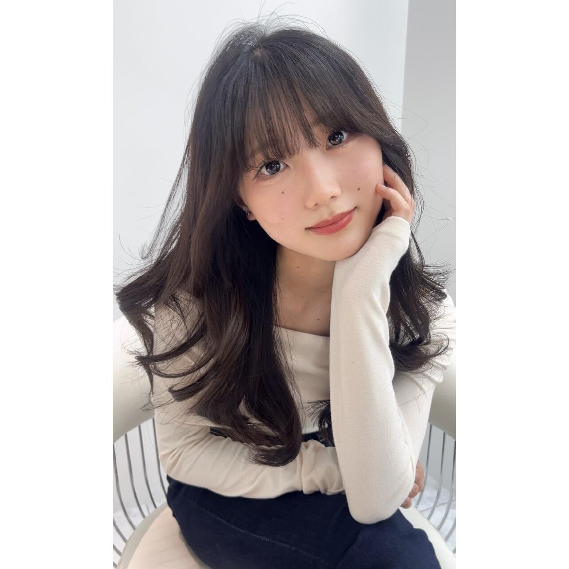 【shino指名限定】カット+ブリーチなしダブルカラー+3step TR