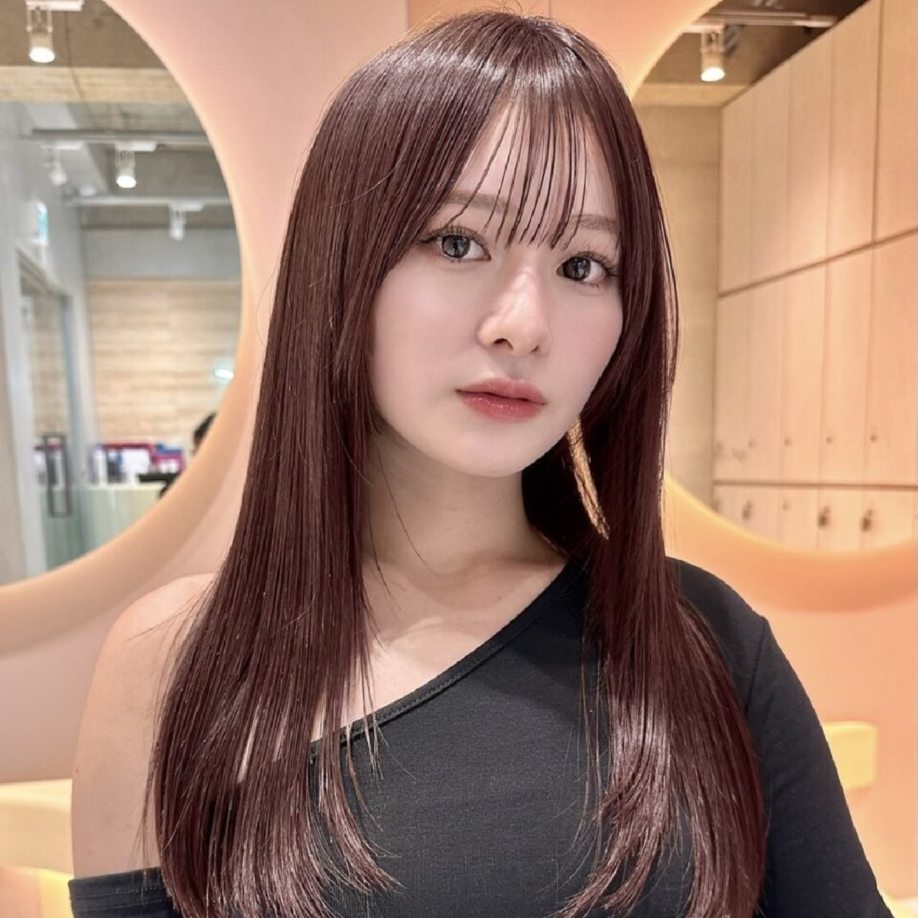 【吉田限定】カット+透明感カラー+髪質改善ストレート+トリートメント