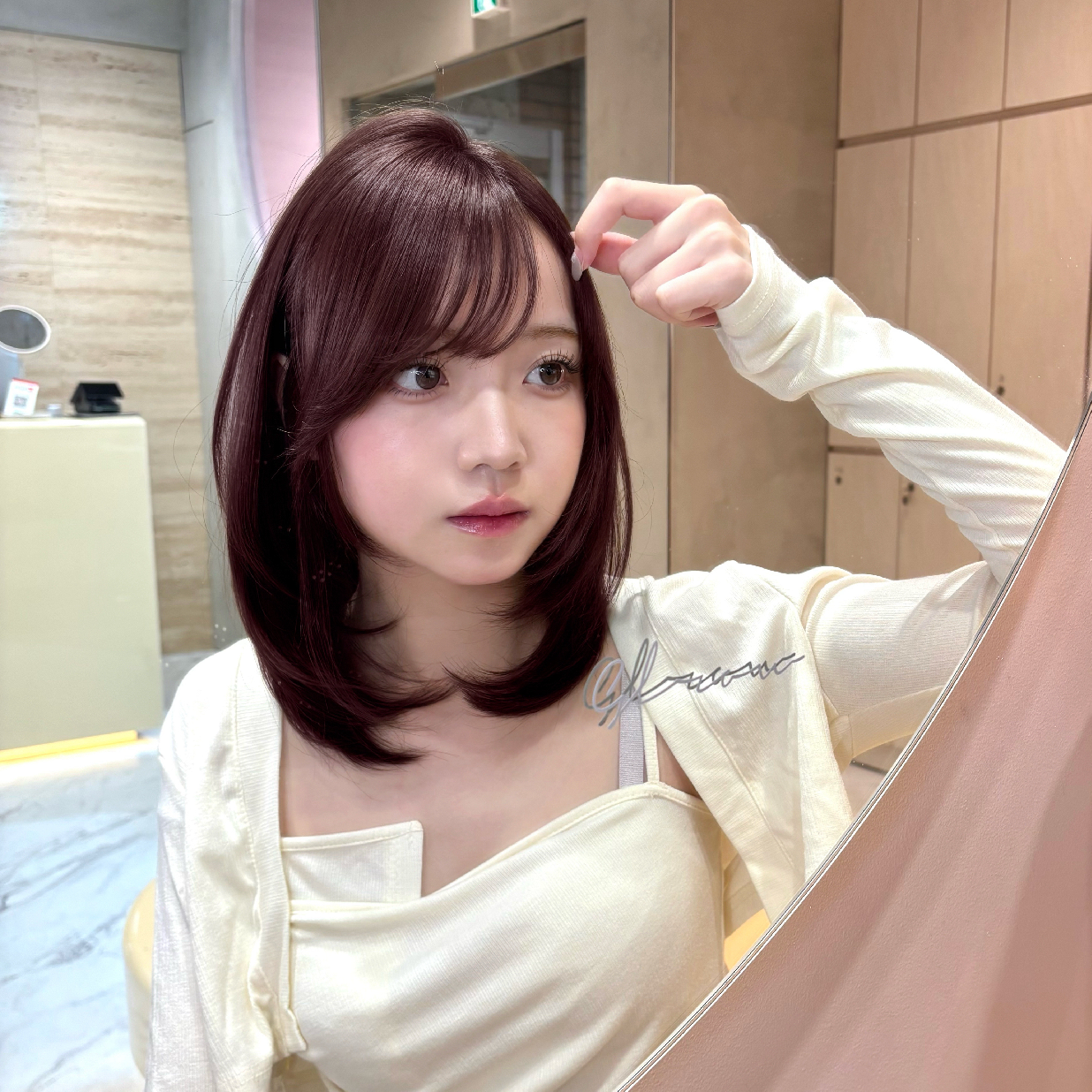 【平日限定】カット✂️＋ワンカラー🎨＋うる艶ナノスチームトリートメント🫧