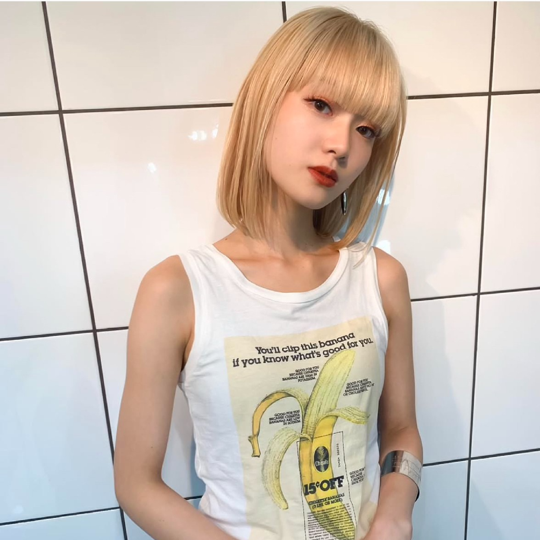 カット+ハイブリーチ+カラー+トリートメント