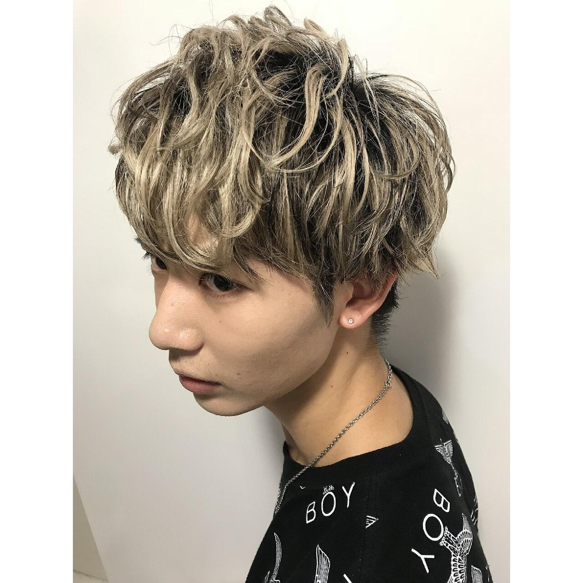 【永見指名限定】【men's限定★】カット＋ブリーチ＋カラー