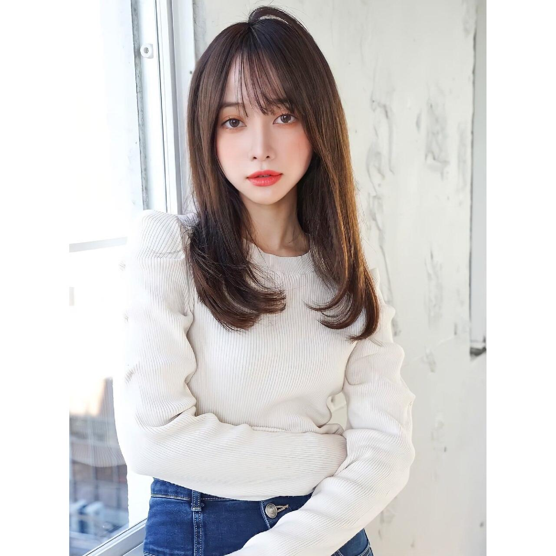 コスメ縮毛矯正＋カラー＋カット＋超音波Tr(3step)￥15000【大塚/新大