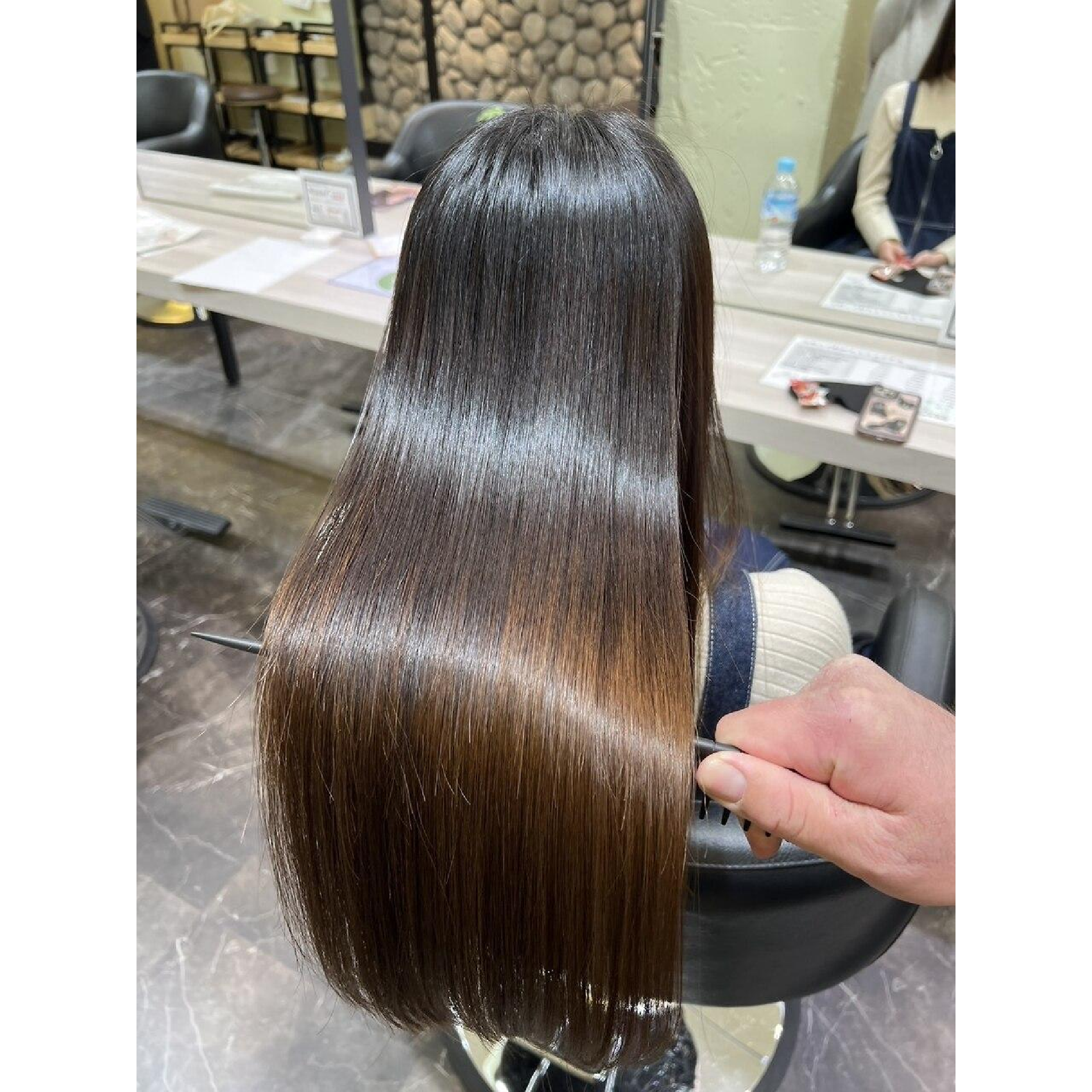 ★新規・平日限定★髪質改善ストレート＋カット￥16500→￥15000（天神/大