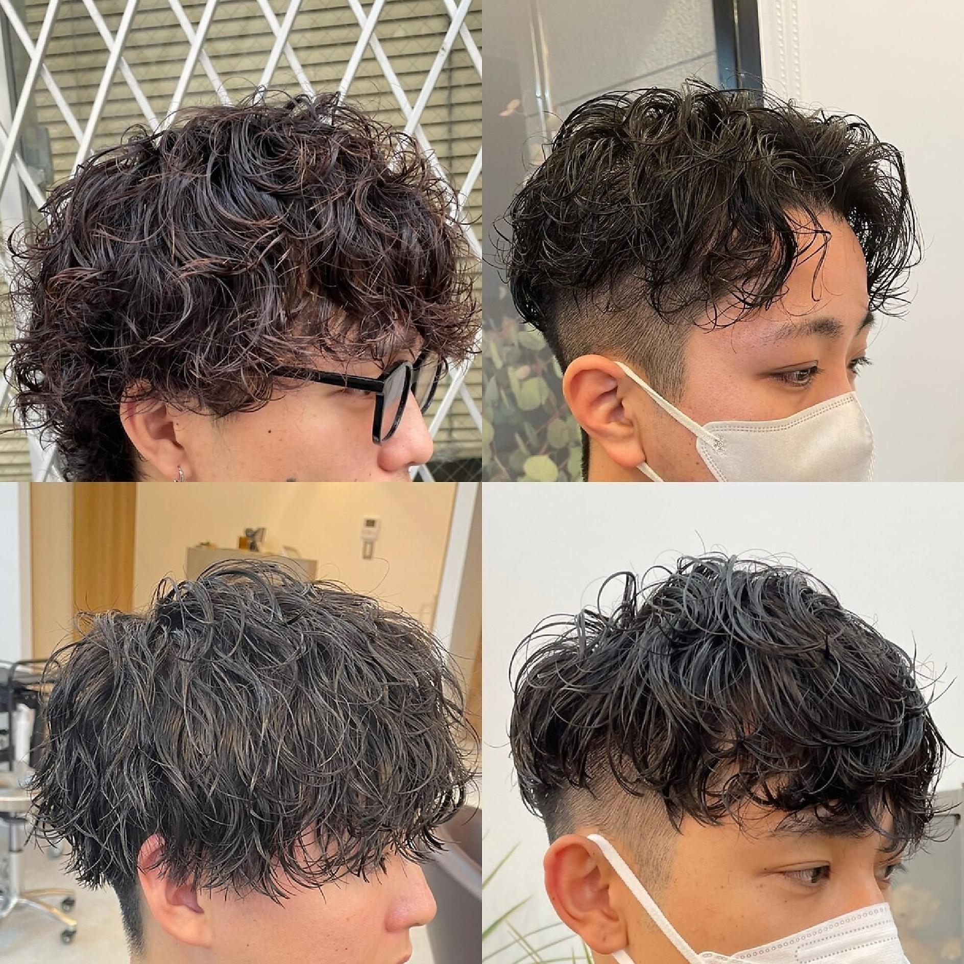【男性限定】メンズカット＋パーマ＋TR（天神/大名）