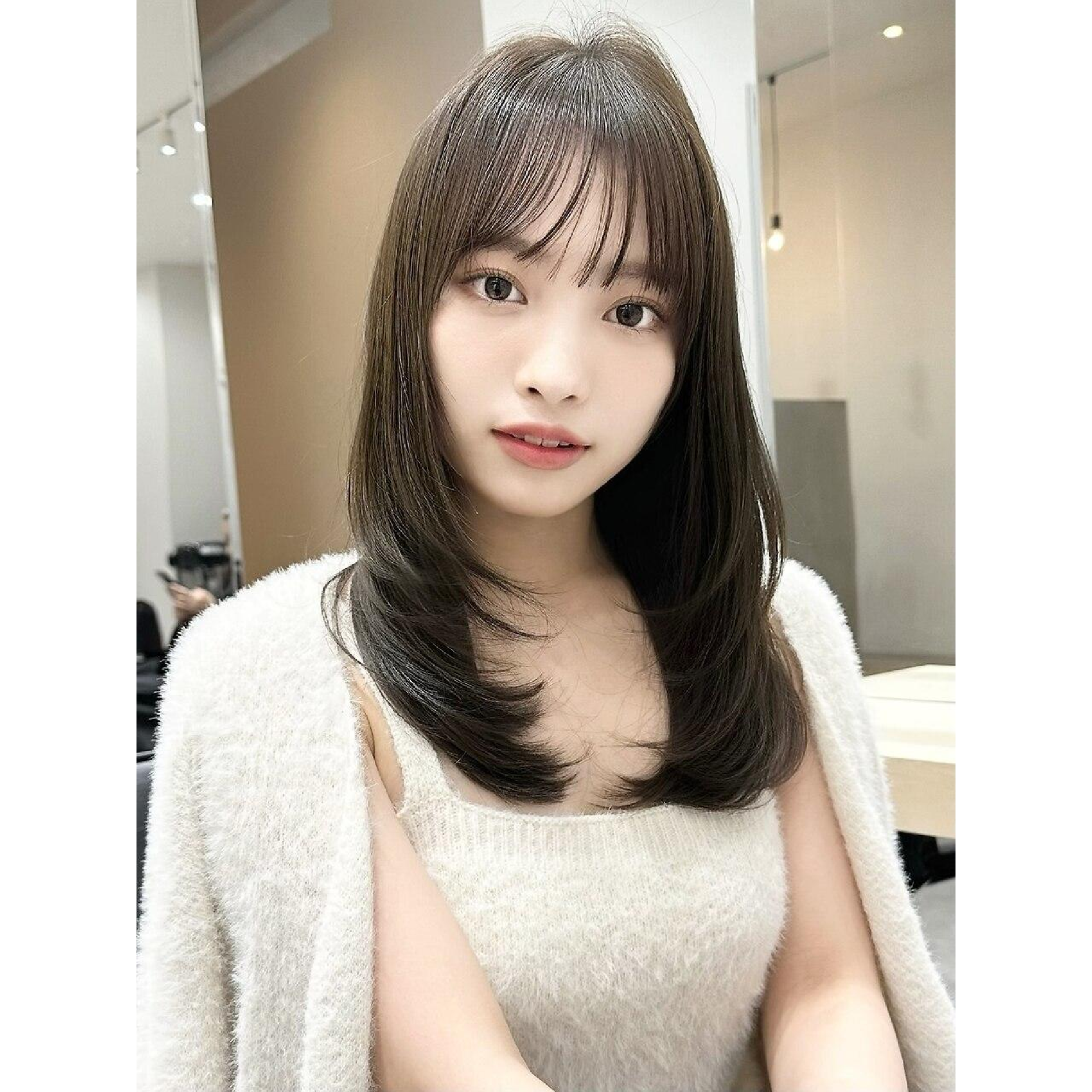 カット＋髪質改善UPTOGLOSSカラー＋Aujua4stepトリートメント