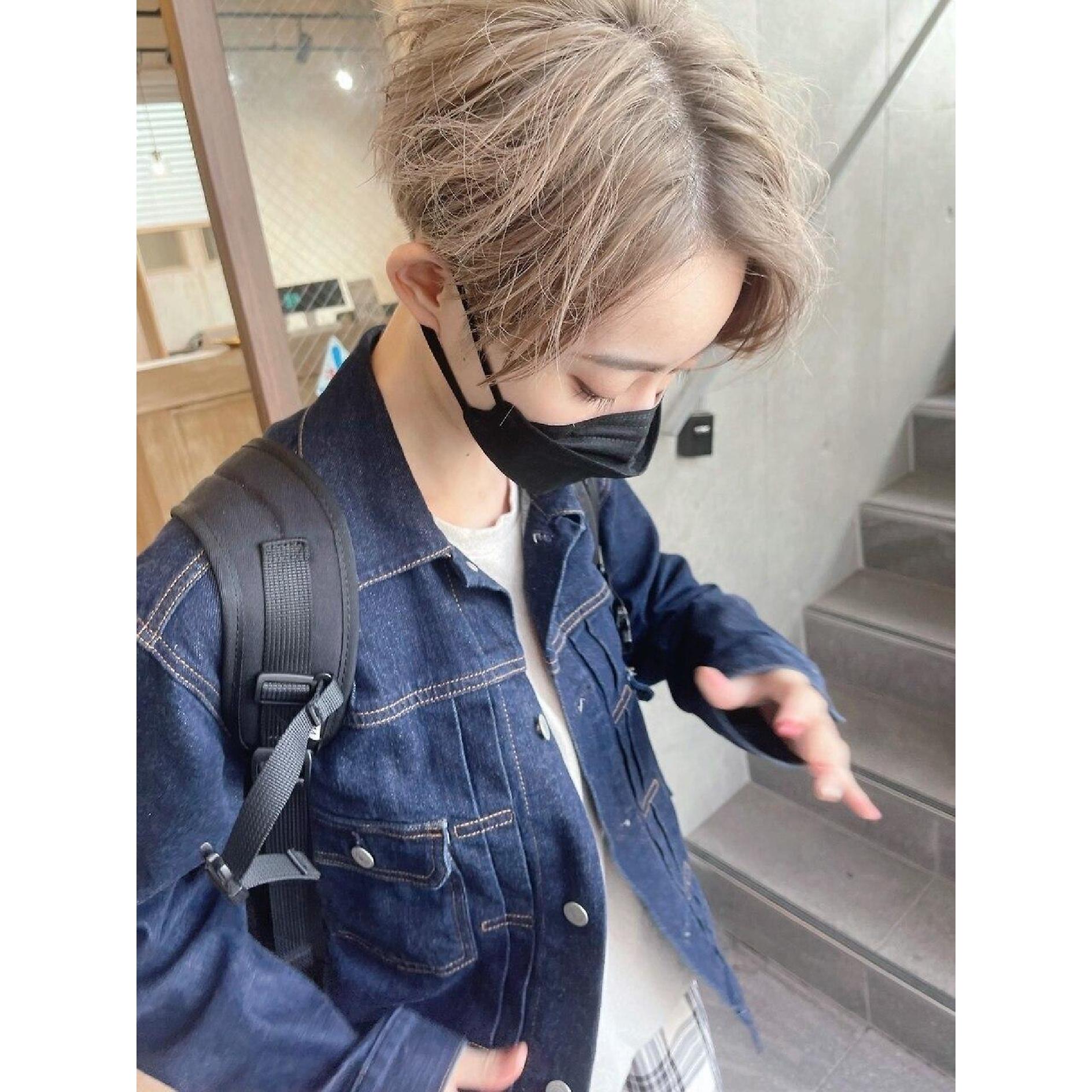 ケアブリーチ×カラー+カット+トリートメント￥18000