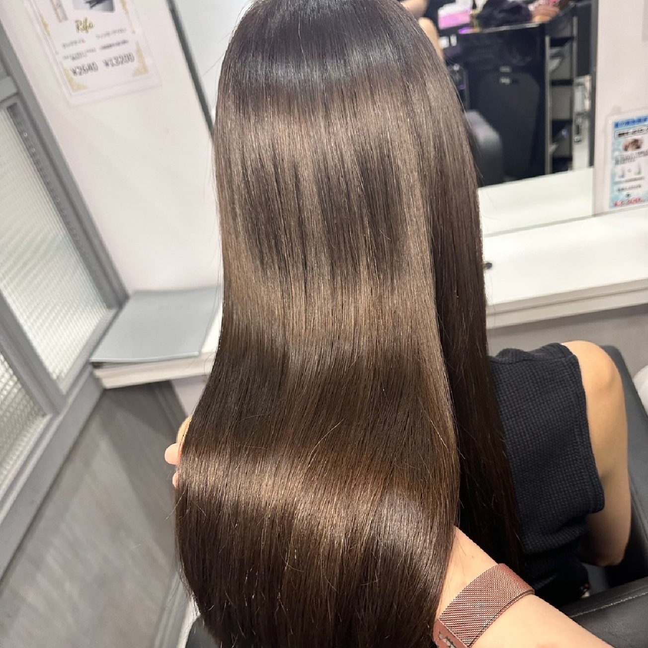 💎平日限定メニュー💎カット➕透明感カラー➕Aujua3step➕超音波アイロ
