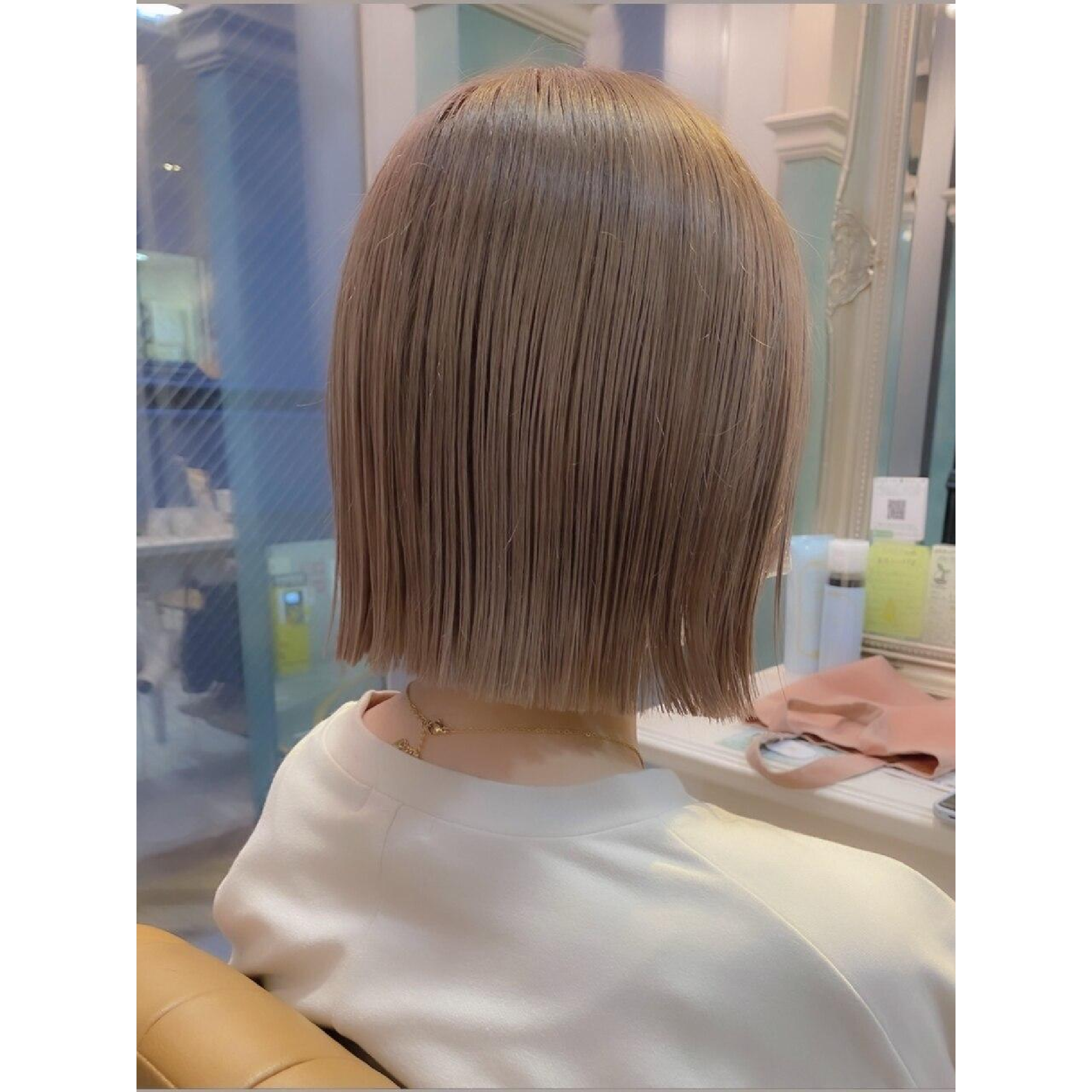 【久保田指名限定】ハイトーンダブルカラー+似合わせカット+トリートメント