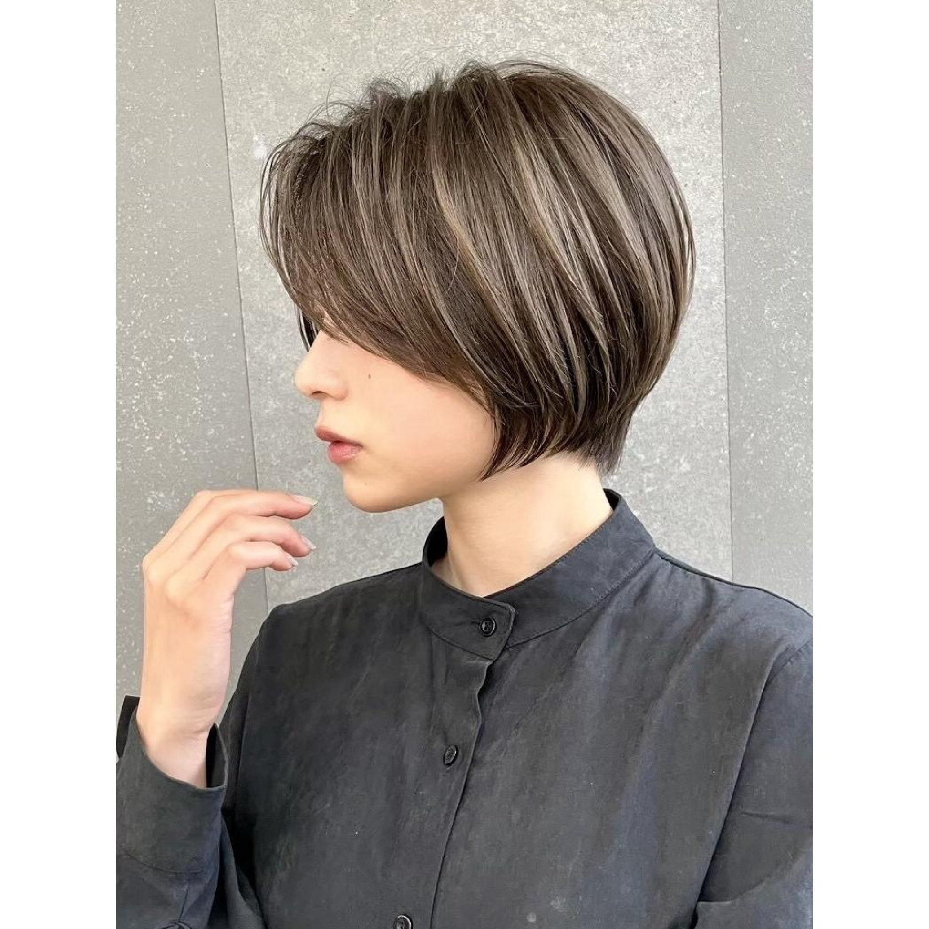 [人気No.2:ブリーチなし発色◎]カット＋N.カラー＋1STトリートメント[￥