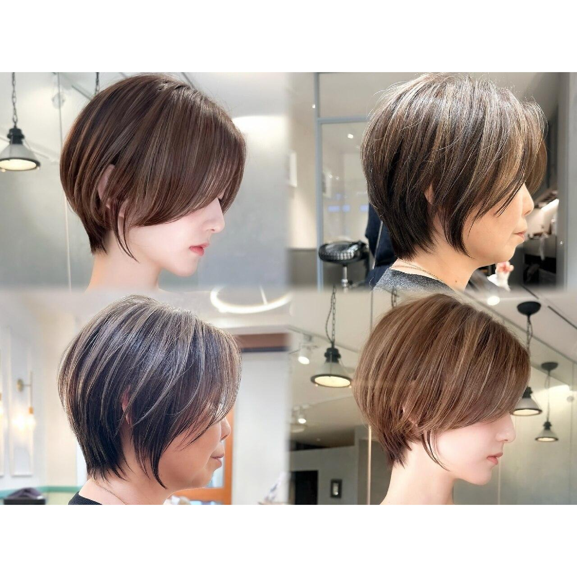 カット+ブリーチハイライト(12枚まで)+カラー+1stepトリートメント[柏/