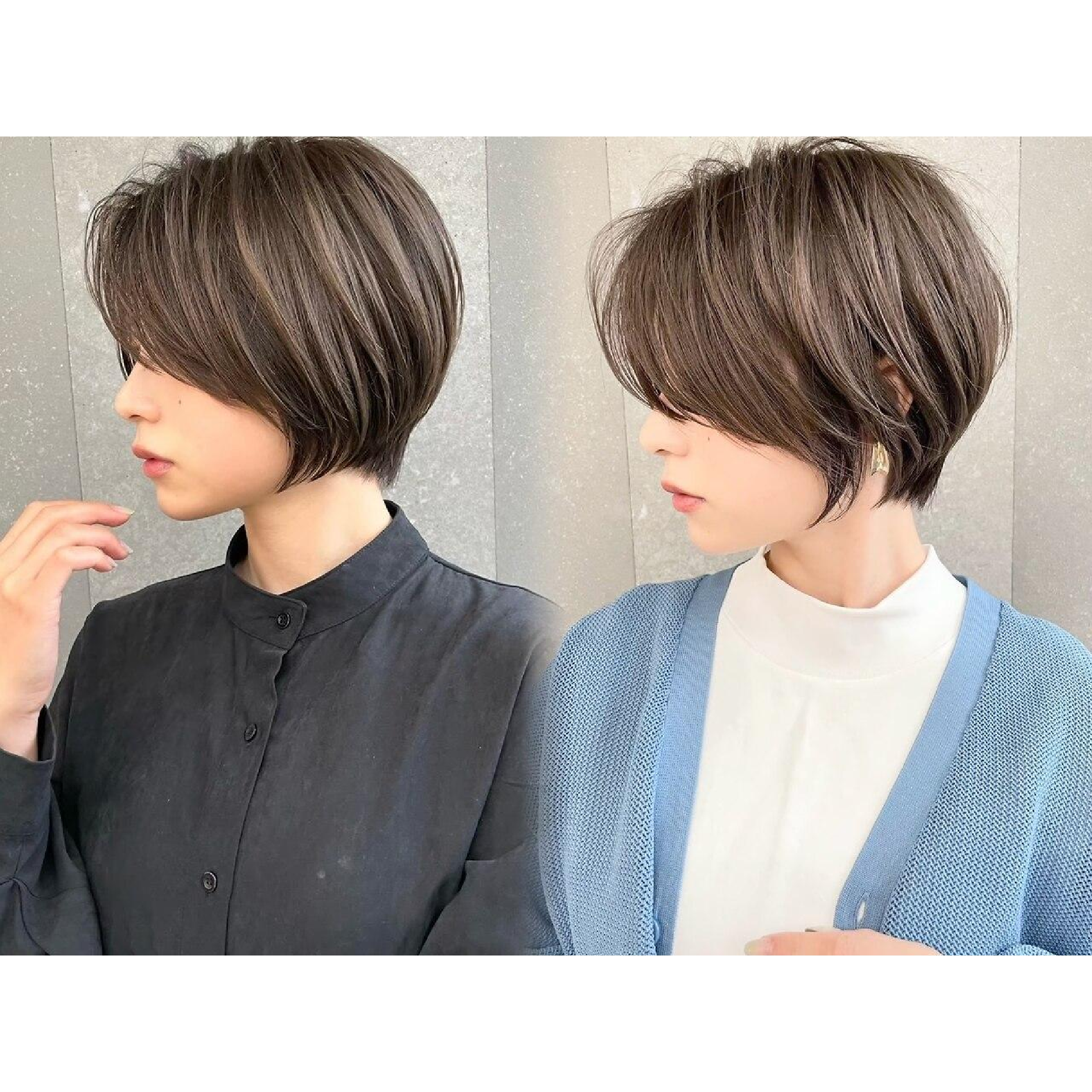 カット+色素改善ダブルカラー(ブリーチなし)+1stepトリートメント