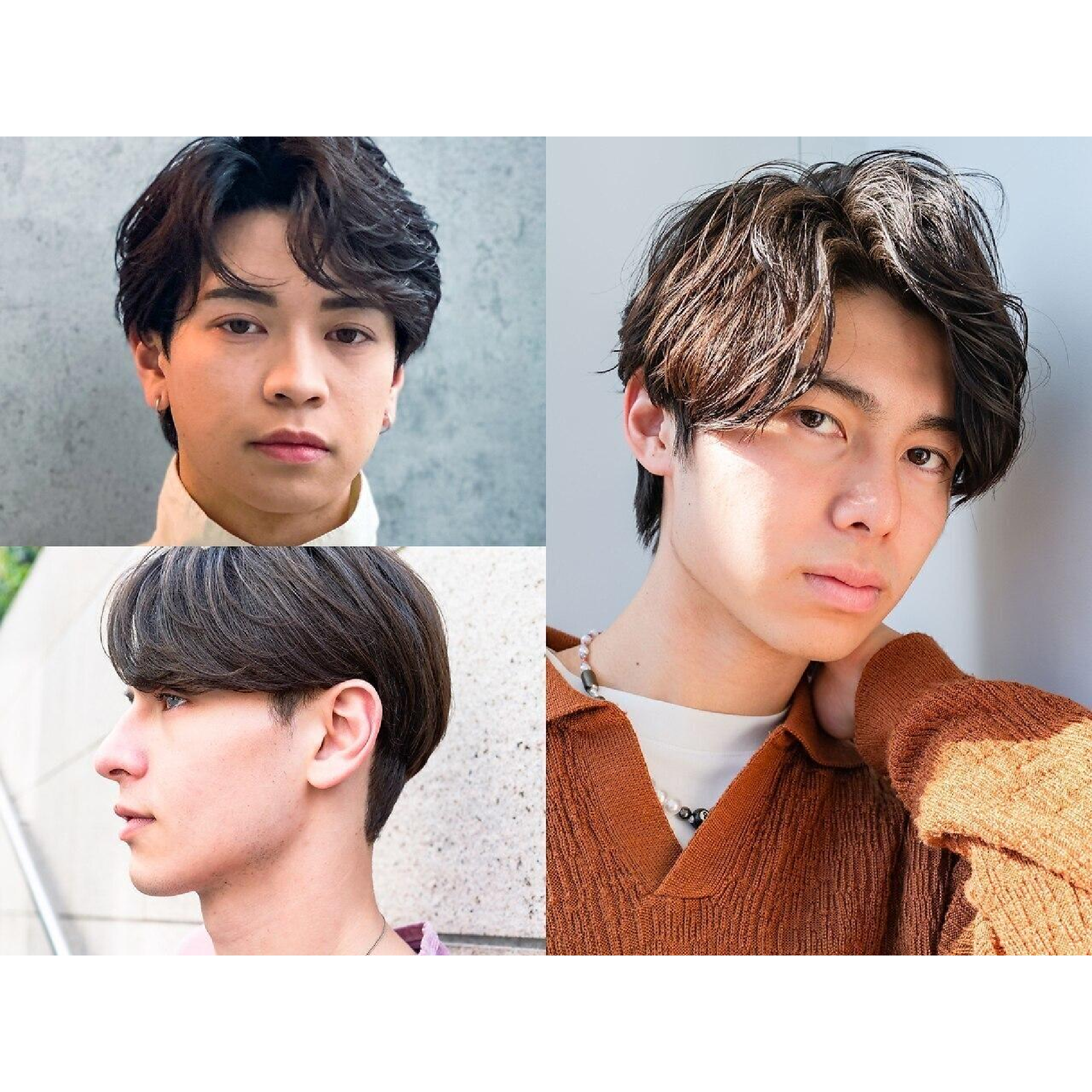 [メンズ限定]カット＋カラー＋メンズパーマ＋1STEPトリートメント
