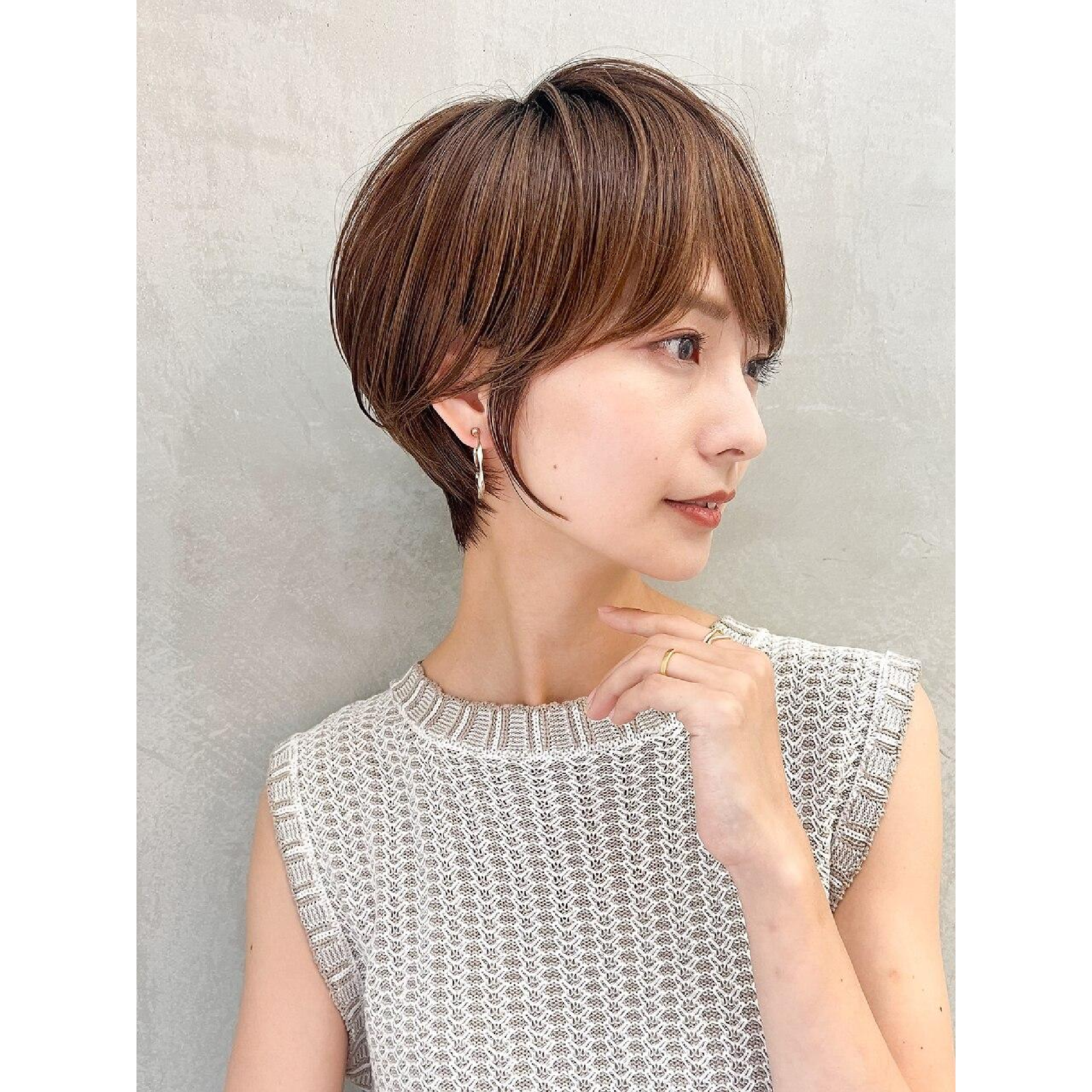 【三上指名限定】大人美人ショートカット+N.カラー+最高級トリートメント
